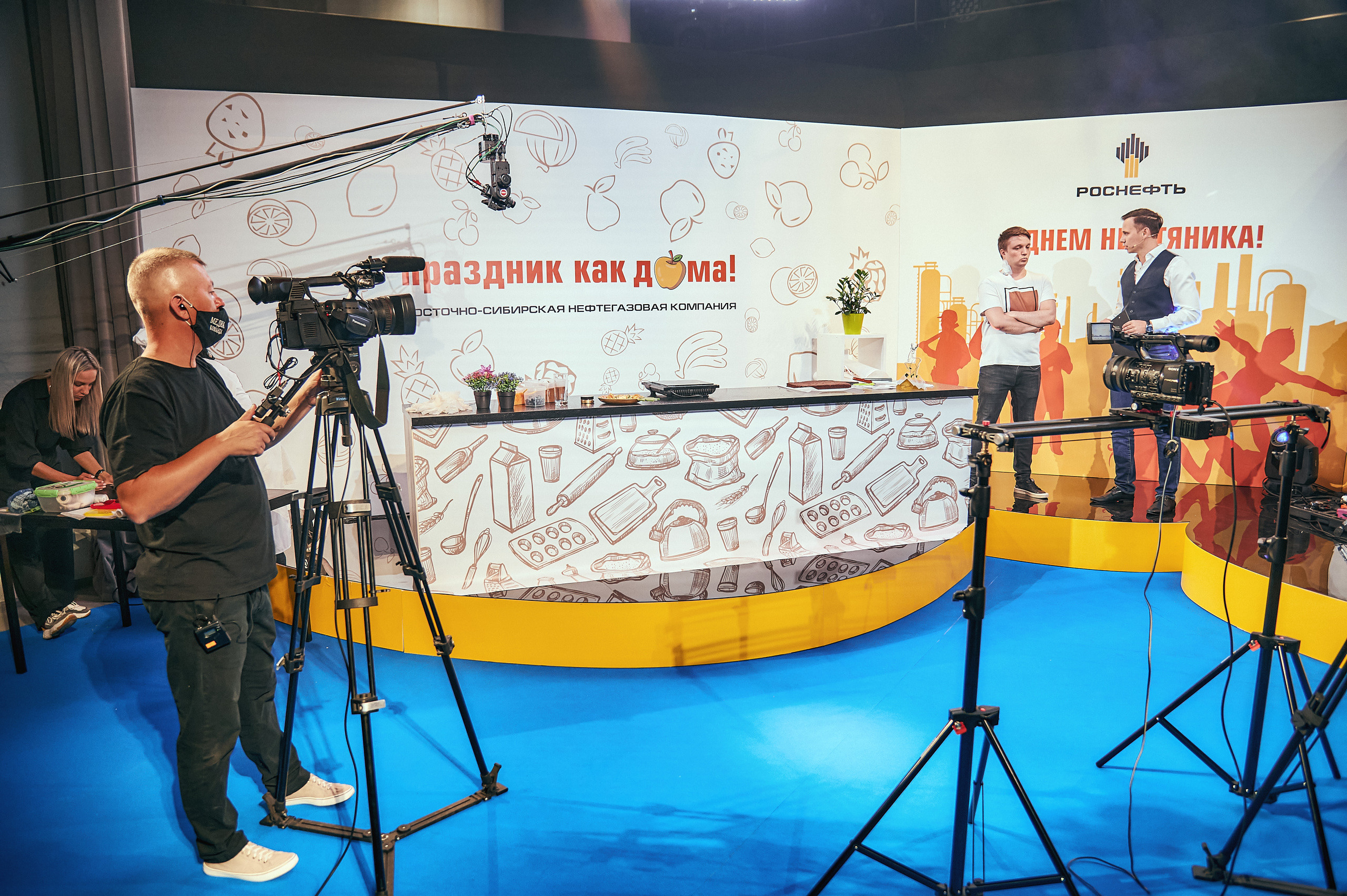 Портфолио репортажной фотосъёмки: "Роснефть" съёмка шоу для «День нефтяника». Фотограф Яковлев Роман — Красноярск