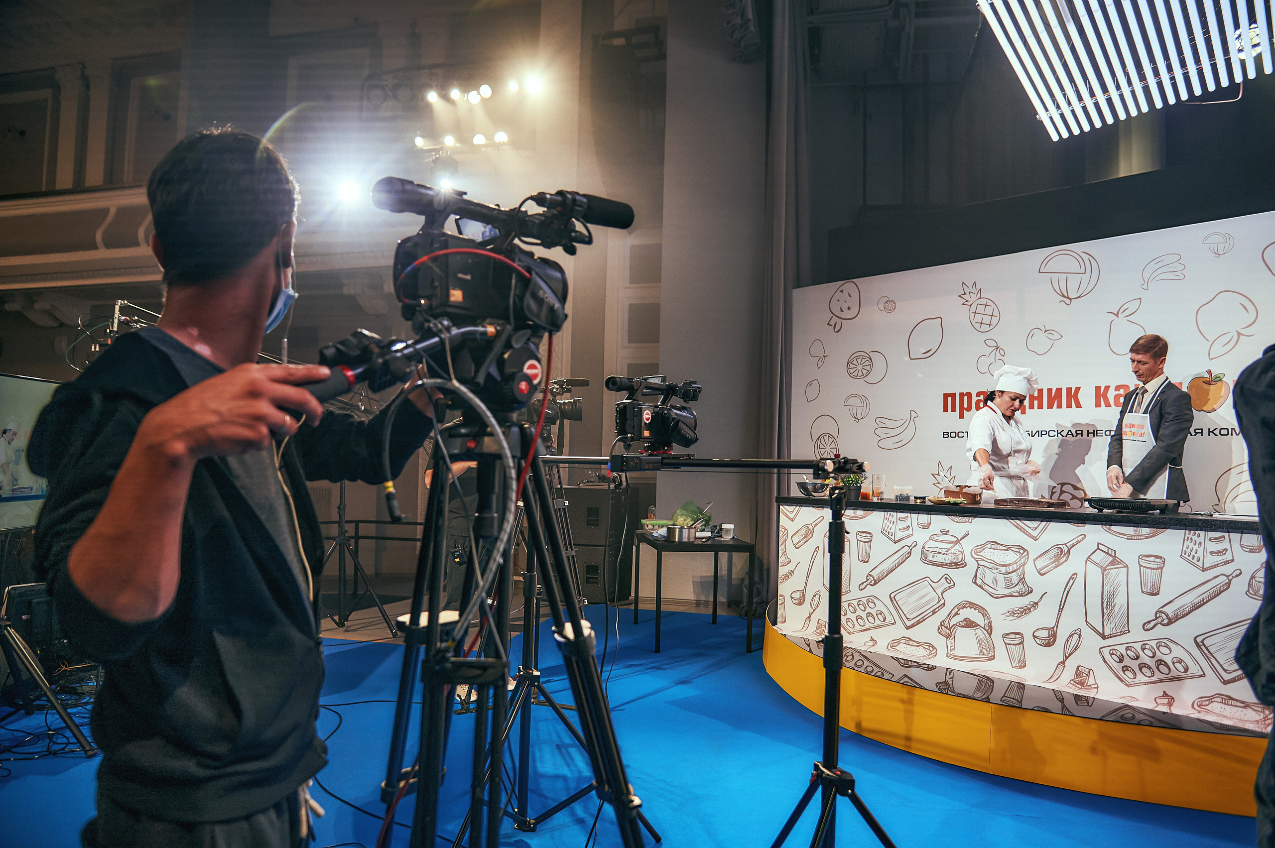 Портфолио репортажной фотосъёмки: "Роснефть" съёмка шоу для «День нефтяника». Фотограф Яковлев Роман — Красноярск