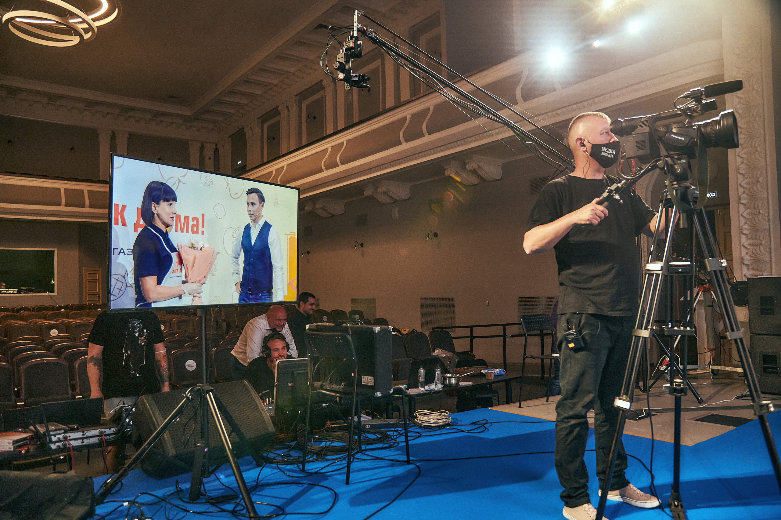 Портфолио репортажной фотосъёмки: "Роснефть" съёмка шоу для «День нефтяника». Фотограф Яковлев Роман — Красноярск