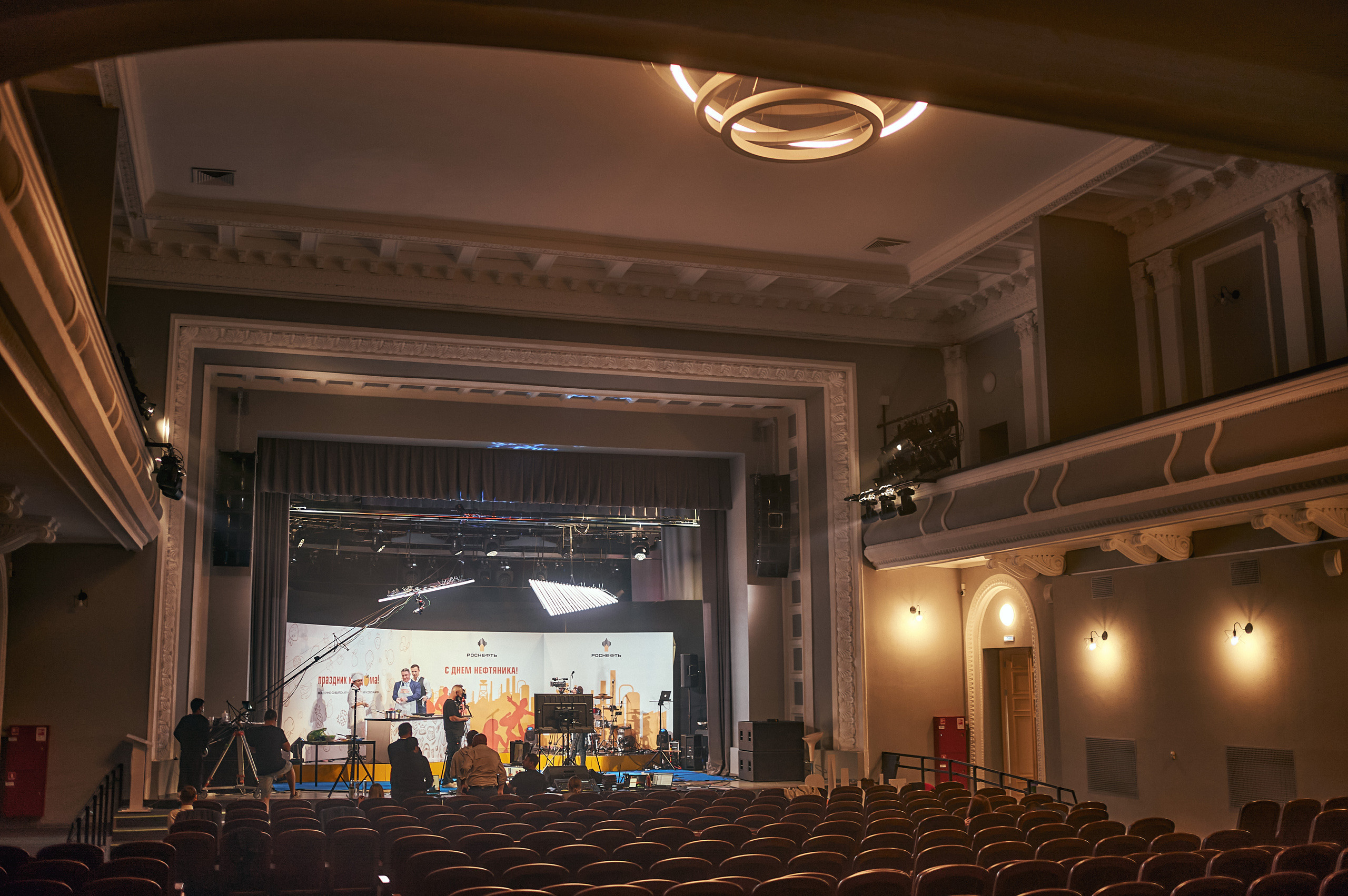 Портфолио репортажной фотосъёмки: "Роснефть" съёмка шоу для «День нефтяника». Фотограф Яковлев Роман — Красноярск