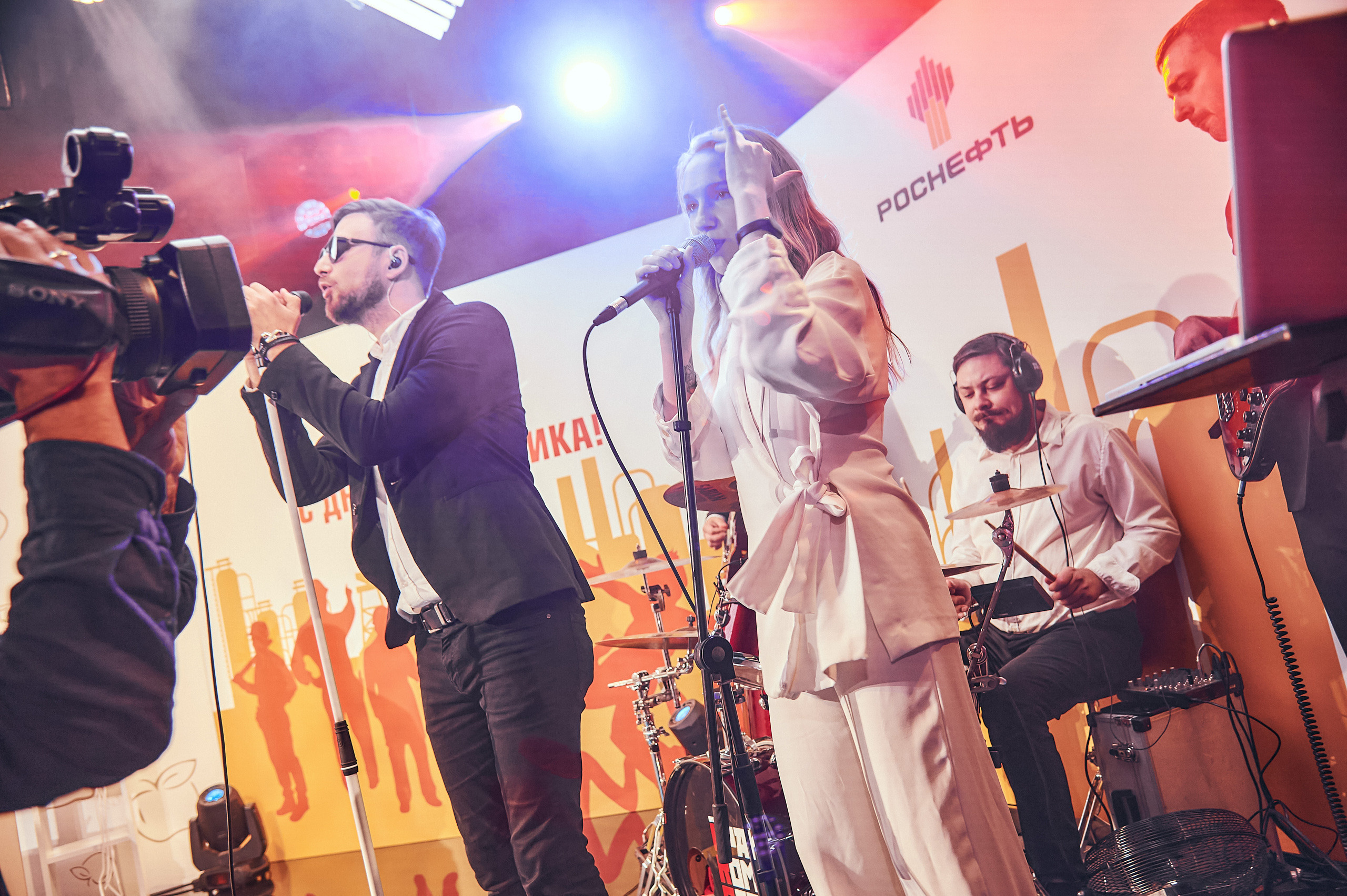 Портфолио репортажной фотосъёмки: "Роснефть" съёмка шоу для «День нефтяника». Фотограф Яковлев Роман — Красноярск