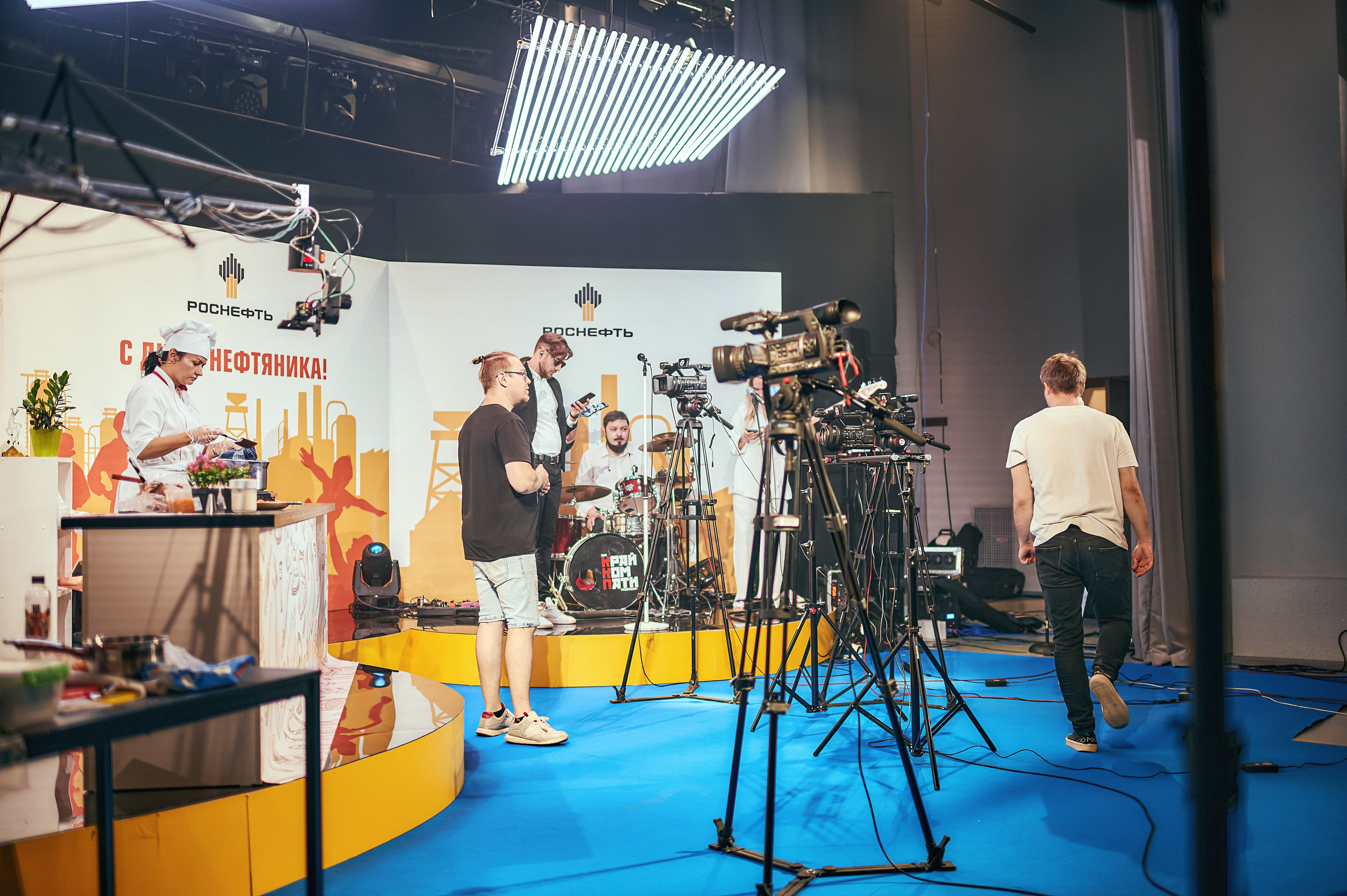 Портфолио репортажной фотосъёмки: "Роснефть" съёмка шоу для «День нефтяника». Фотограф Яковлев Роман — Красноярск