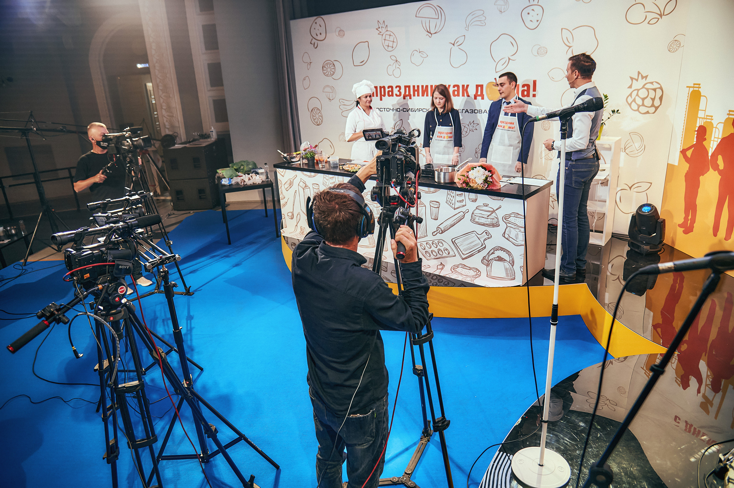 Портфолио репортажной фотосъёмки: "Роснефть" съёмка шоу для «День нефтяника». Фотограф Яковлев Роман — Красноярск