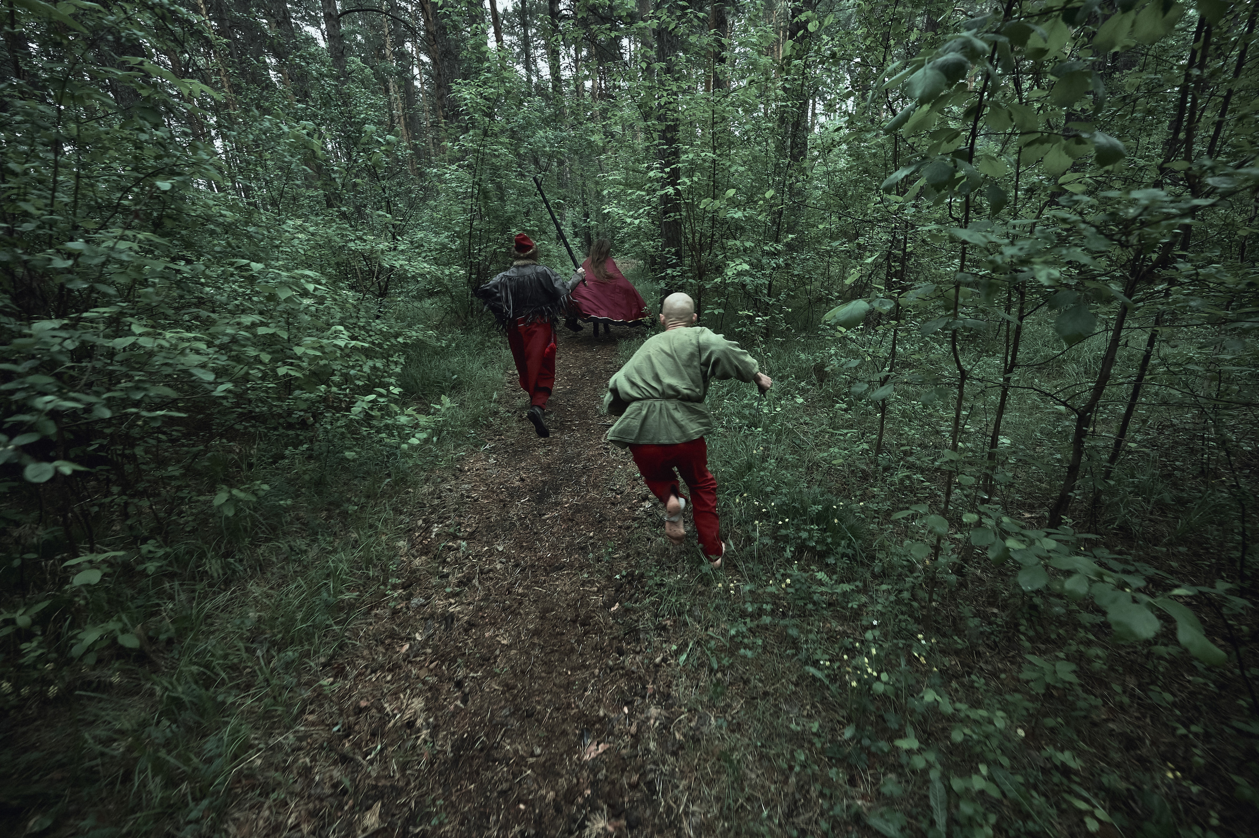 Каролина и Сергей — Предсвадебная съёмка в стиле «Ведьмак». Фотограф Яковлев Роман — Красноярск