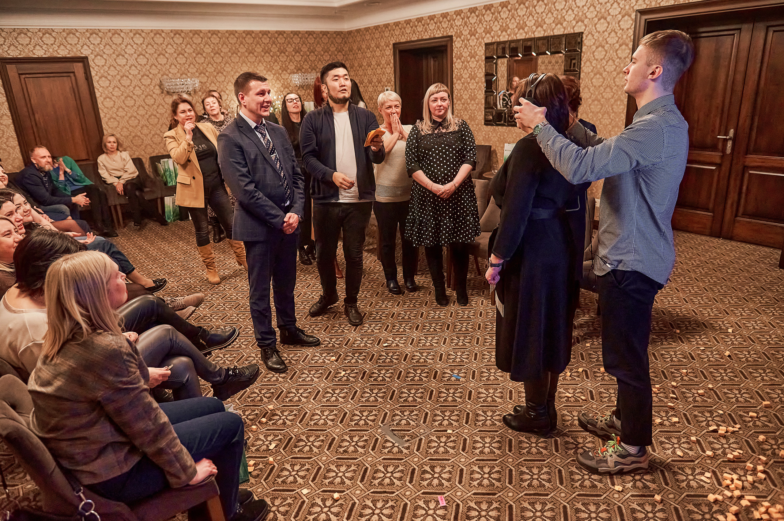 Портфолио репортажной фотосъёмки: "Сбербанк" Новый год. Фотограф Яковлев Роман — Красноярск