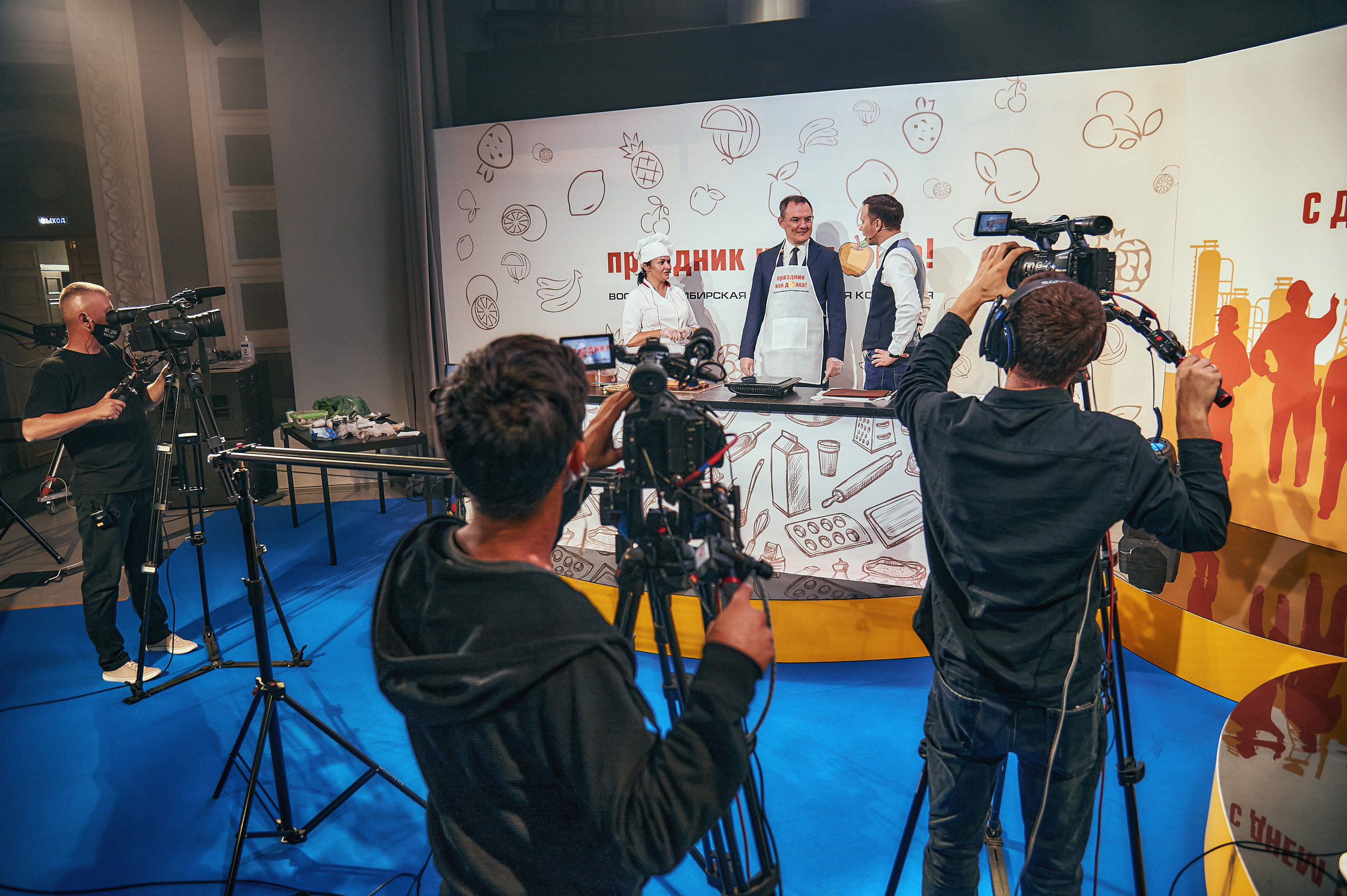 Портфолио репортажной фотосъёмки: "Роснефть" съёмка шоу для «День нефтяника». Фотограф Яковлев Роман — Красноярск