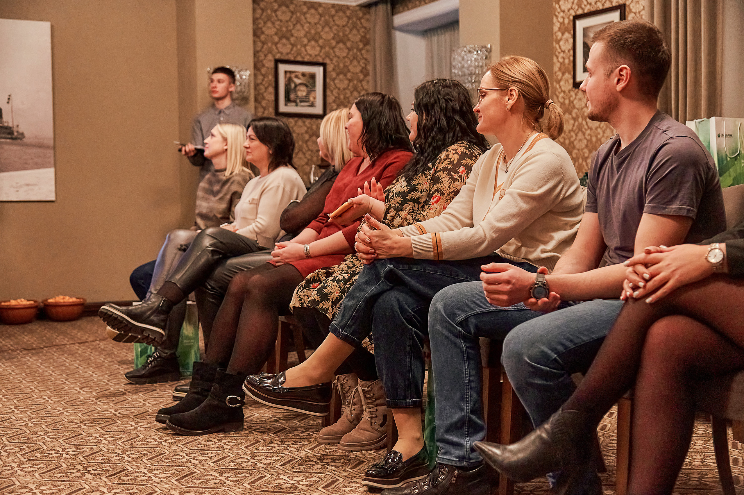 Портфолио репортажной фотосъёмки: "Сбербанк" Новый год. Фотограф Яковлев Роман — Красноярск