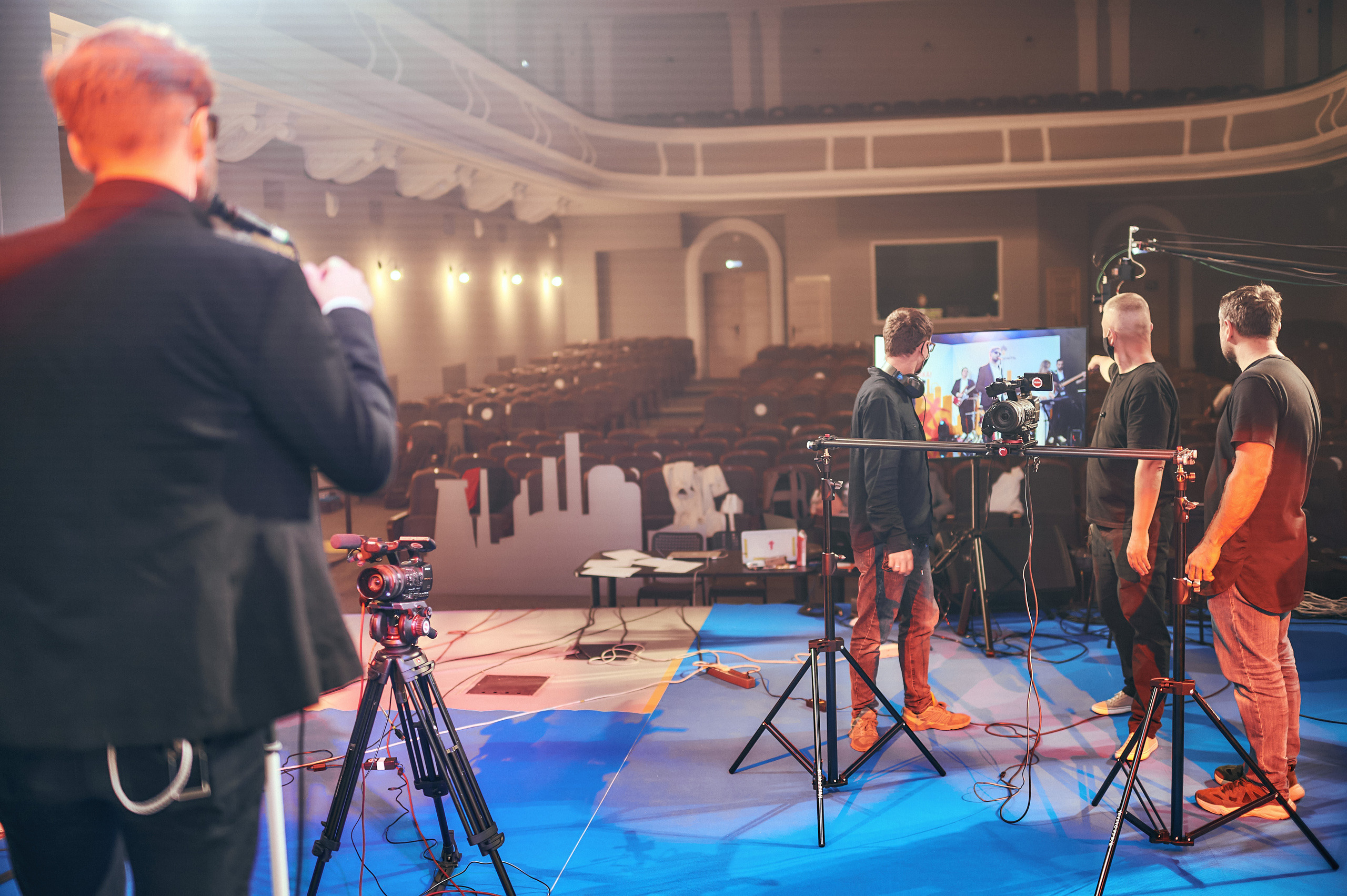 Портфолио репортажной фотосъёмки: "Роснефть" съёмка шоу для «День нефтяника». Фотограф Яковлев Роман — Красноярск