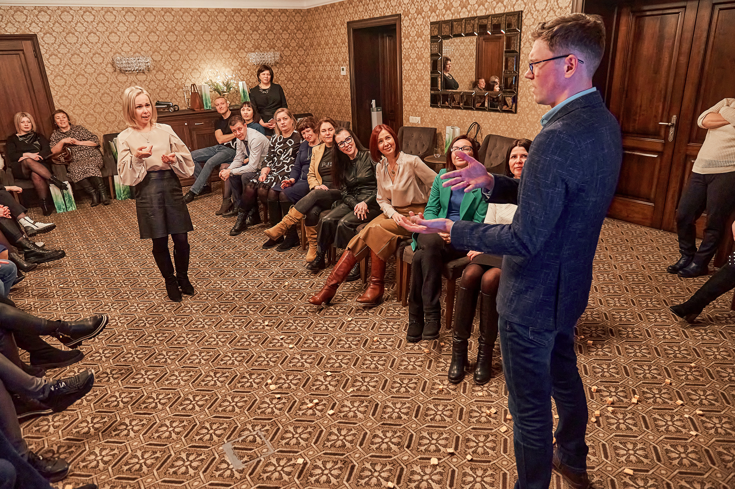 Портфолио репортажной фотосъёмки: "Сбербанк" Новый год. Фотограф Яковлев Роман — Красноярск