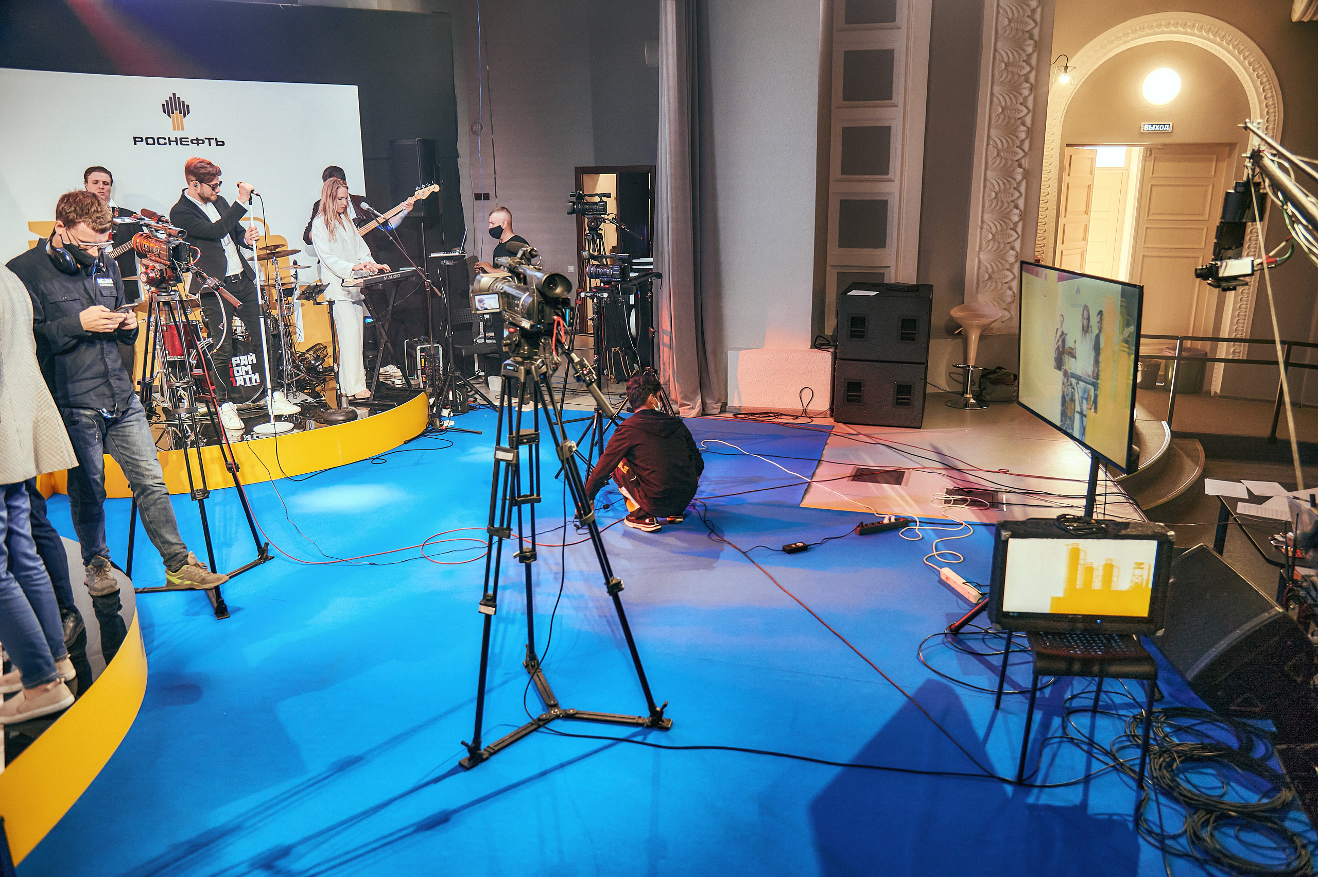 Портфолио репортажной фотосъёмки: "Роснефть" съёмка шоу для «День нефтяника». Фотограф Яковлев Роман — Красноярск