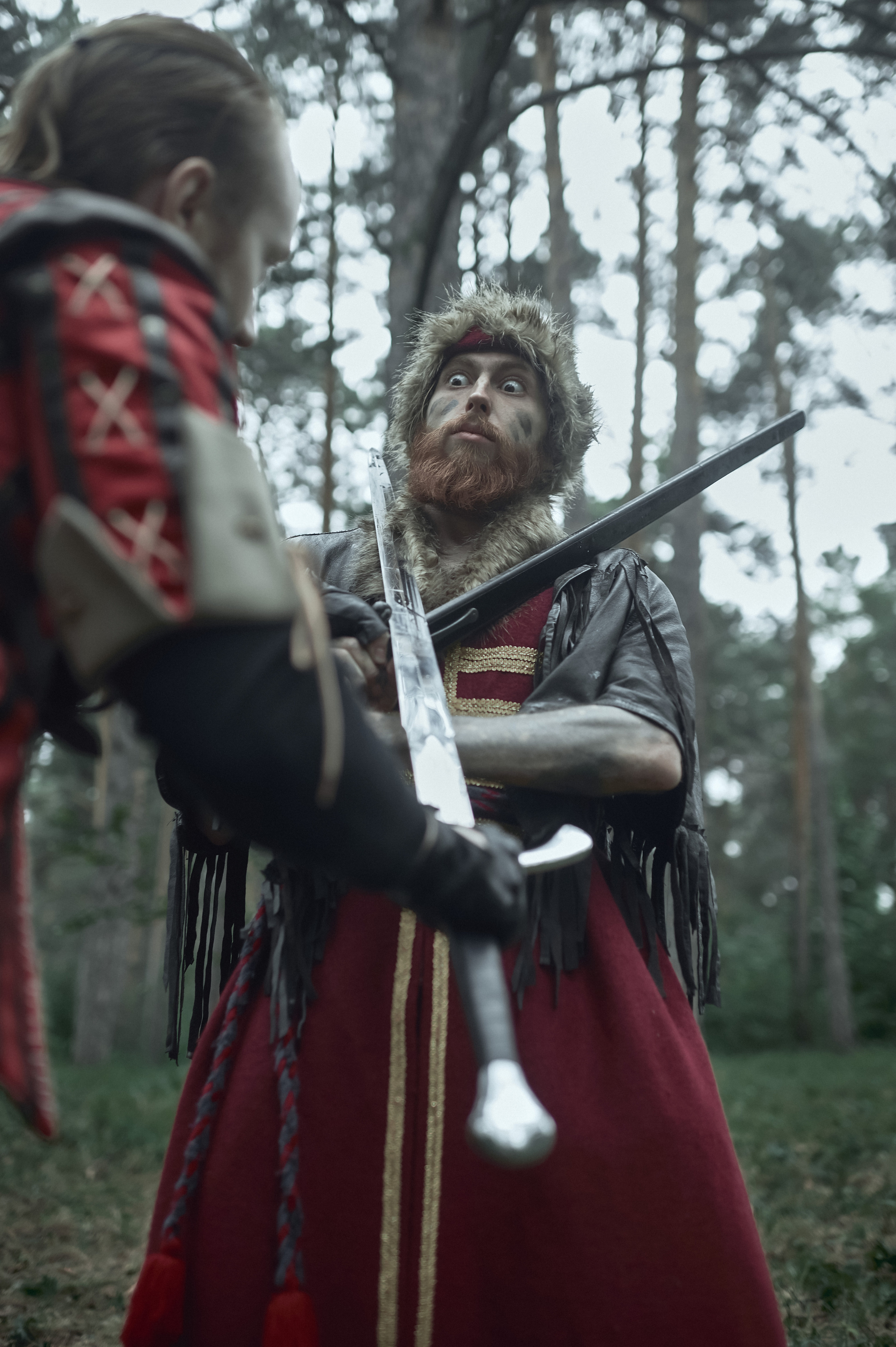 Каролина и Сергей — Предсвадебная съёмка в стиле «Ведьмак». Фотограф Яковлев Роман — Красноярск