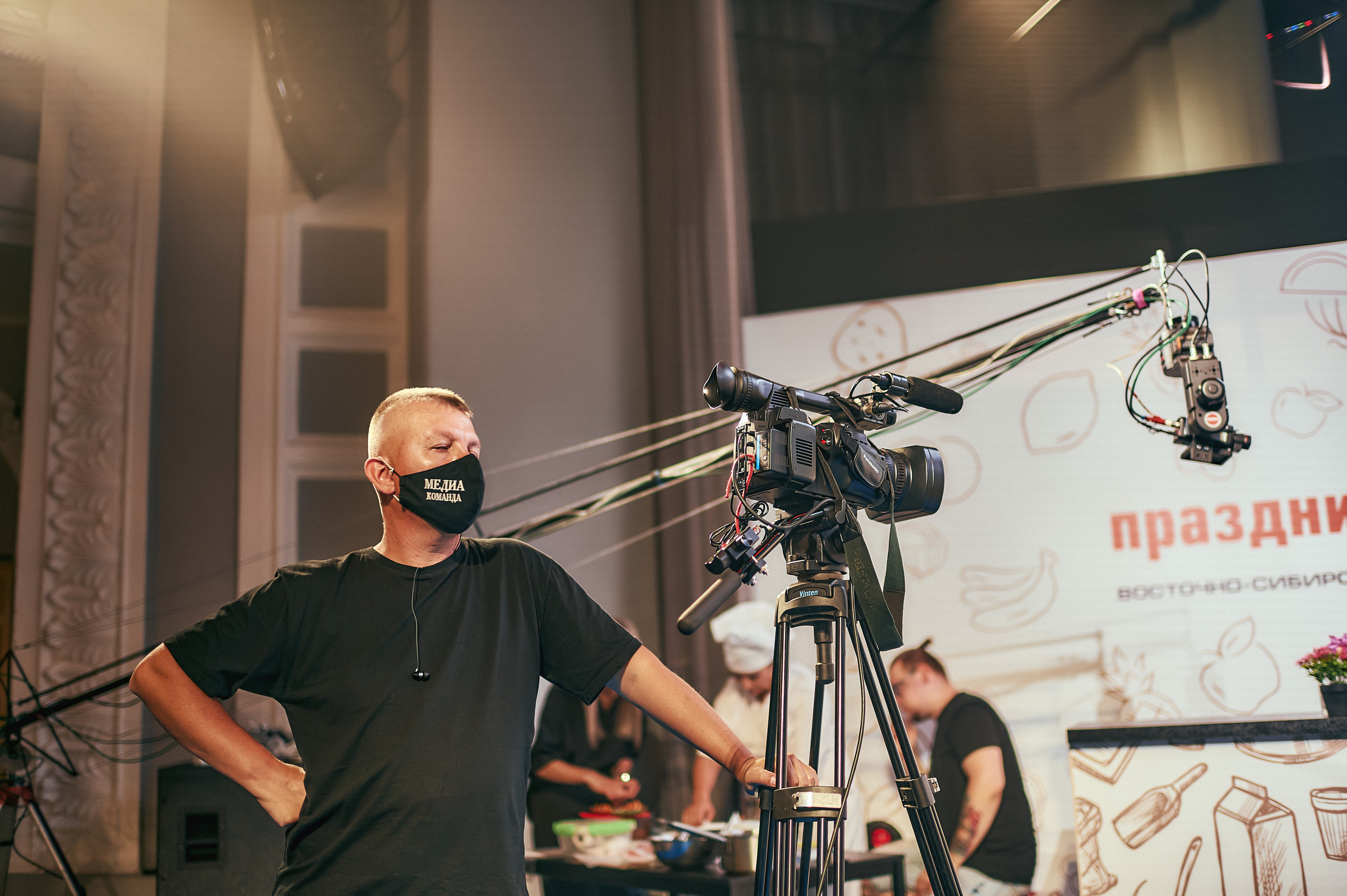 Портфолио репортажной фотосъёмки: "Роснефть" съёмка шоу для «День нефтяника». Фотограф Яковлев Роман — Красноярск