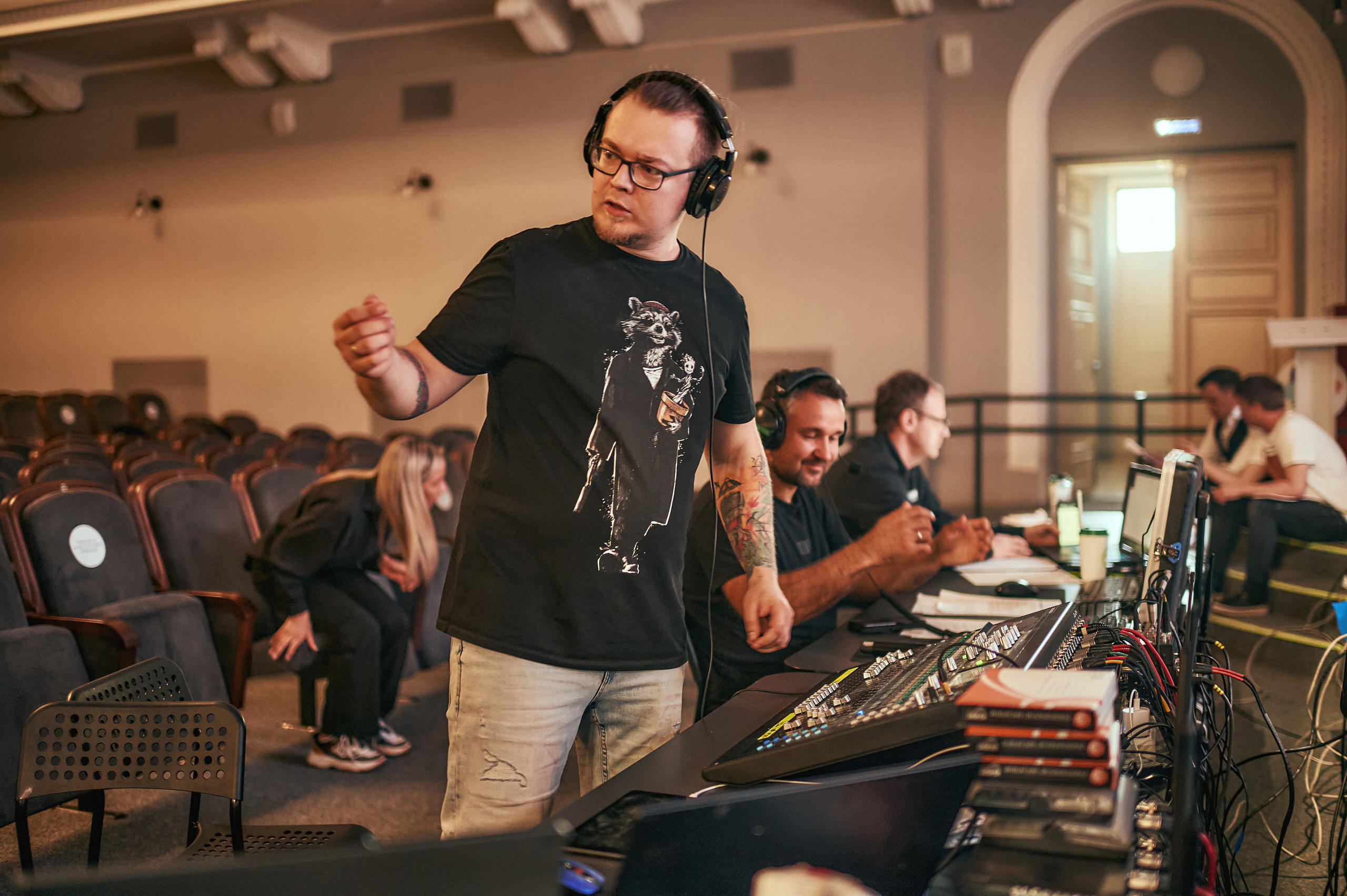 Портфолио репортажной фотосъёмки: "Роснефть" съёмка шоу для «День нефтяника». Фотограф Яковлев Роман — Красноярск