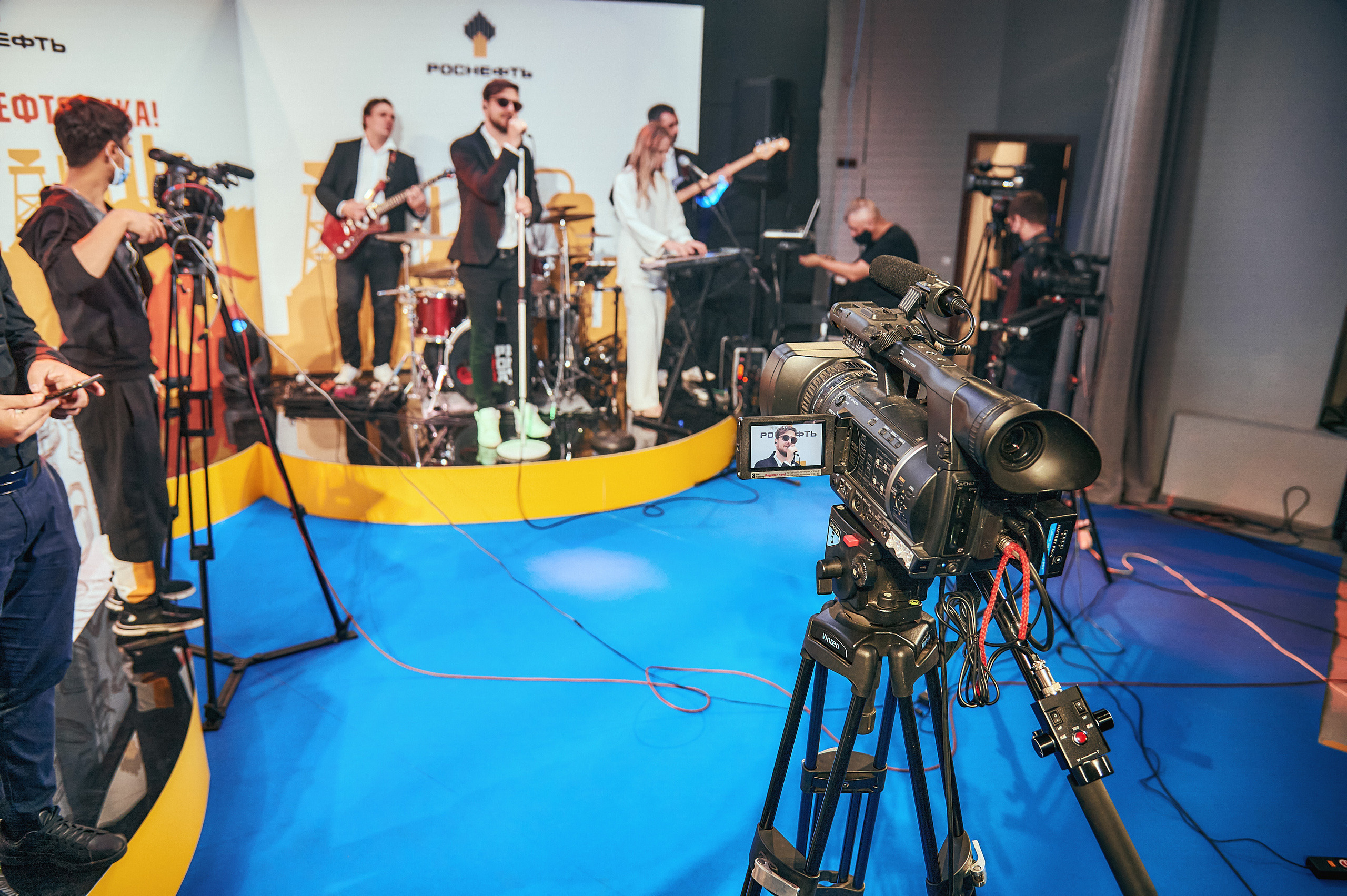 Портфолио репортажной фотосъёмки: "Роснефть" съёмка шоу для «День нефтяника». Фотограф Яковлев Роман — Красноярск