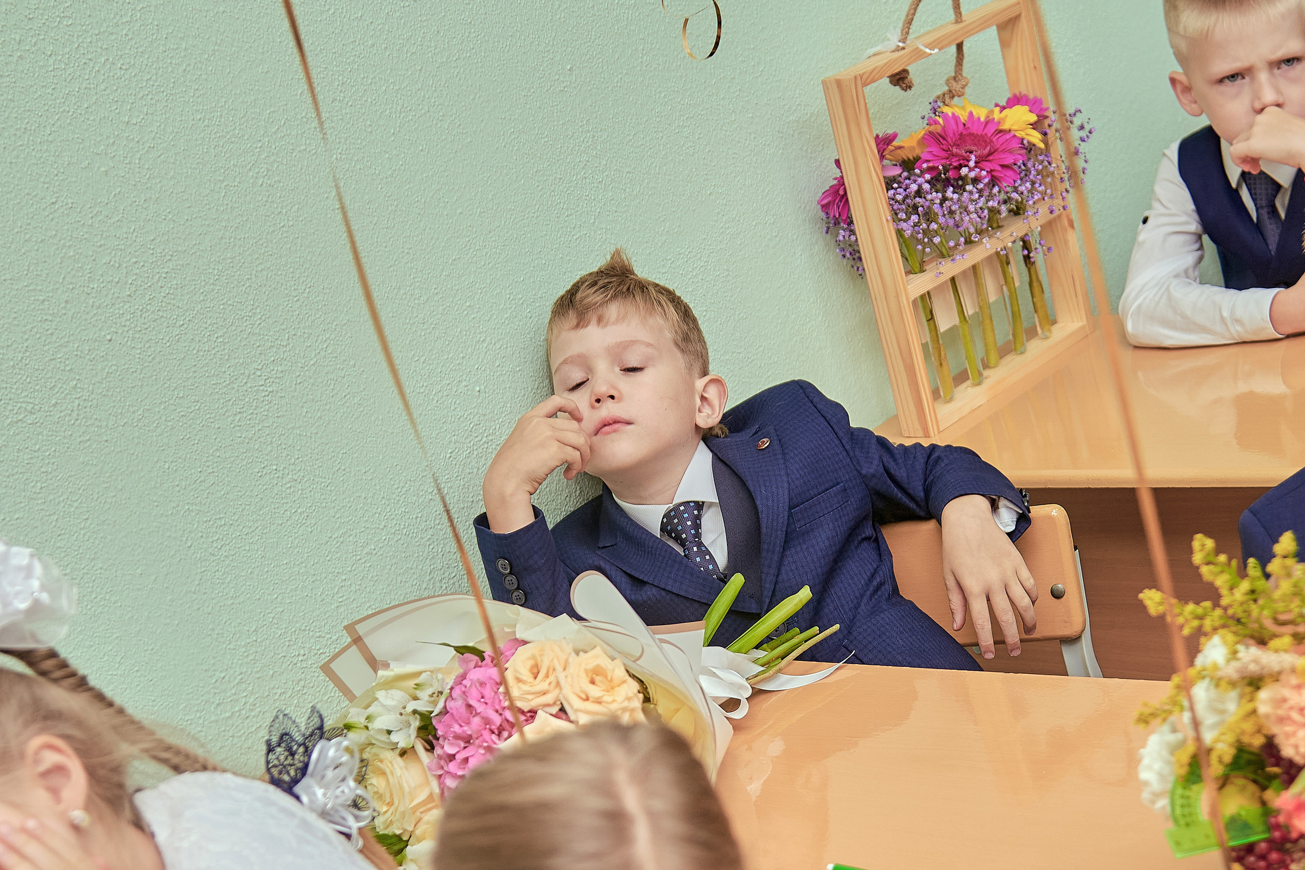 Портфолио репортажной фотосъёмки: 1 сентября в школе № 149. Фотограф Яковлев Роман — Красноярск