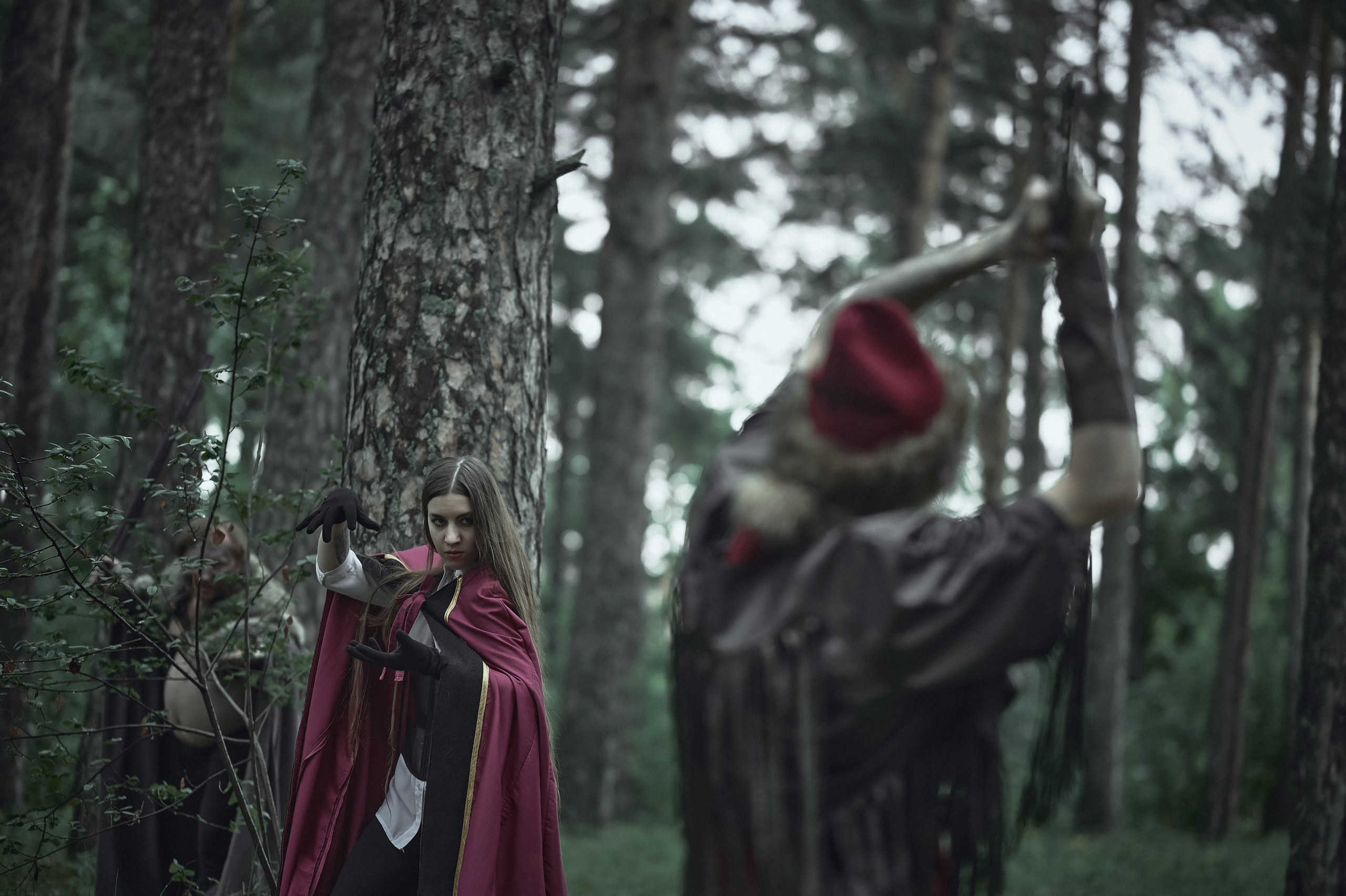 Каролина и Сергей — Предсвадебная съёмка в стиле «Ведьмак». Фотограф Яковлев Роман — Красноярск