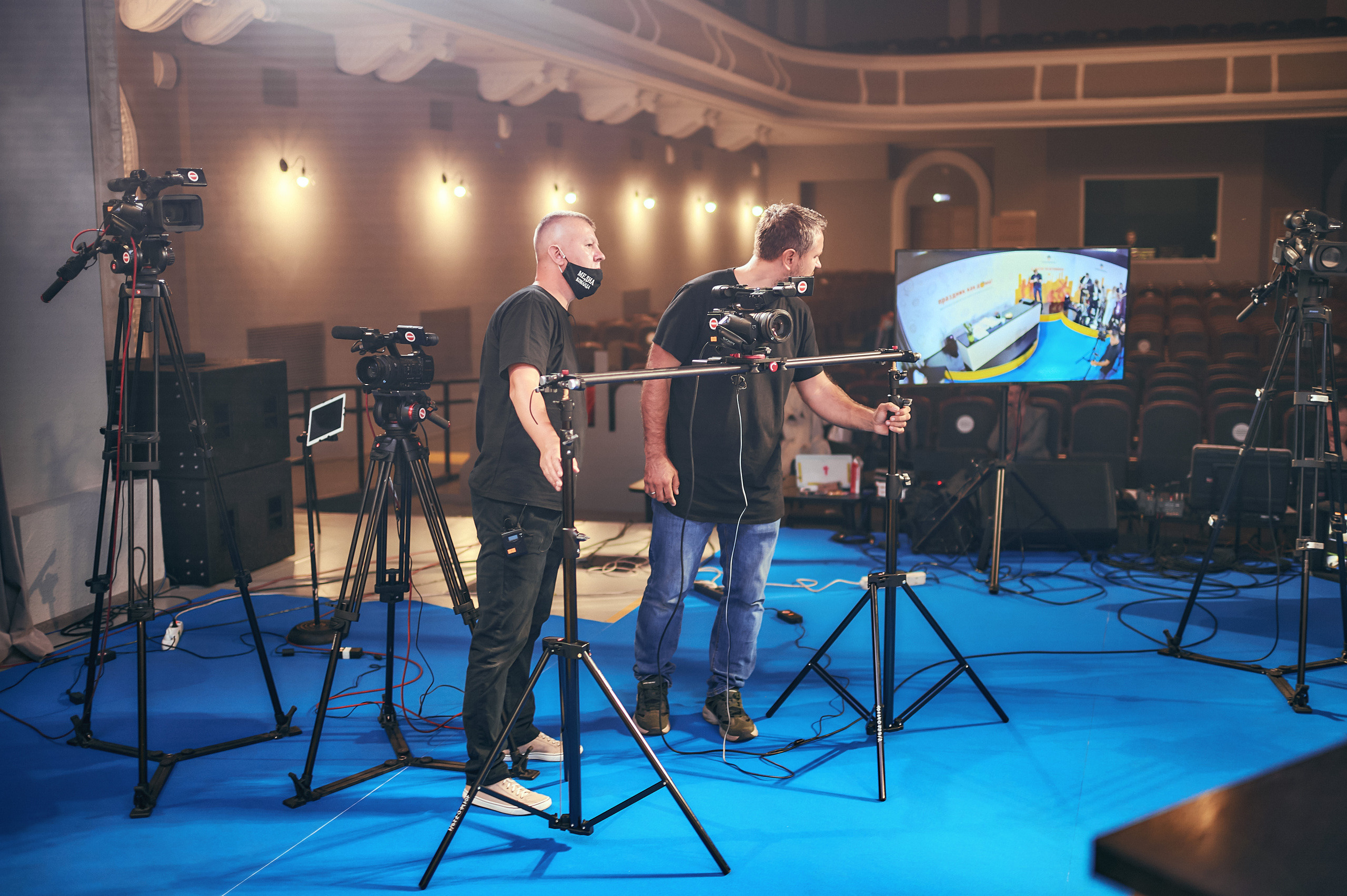 Портфолио репортажной фотосъёмки: "Роснефть" съёмка шоу для «День нефтяника». Фотограф Яковлев Роман — Красноярск