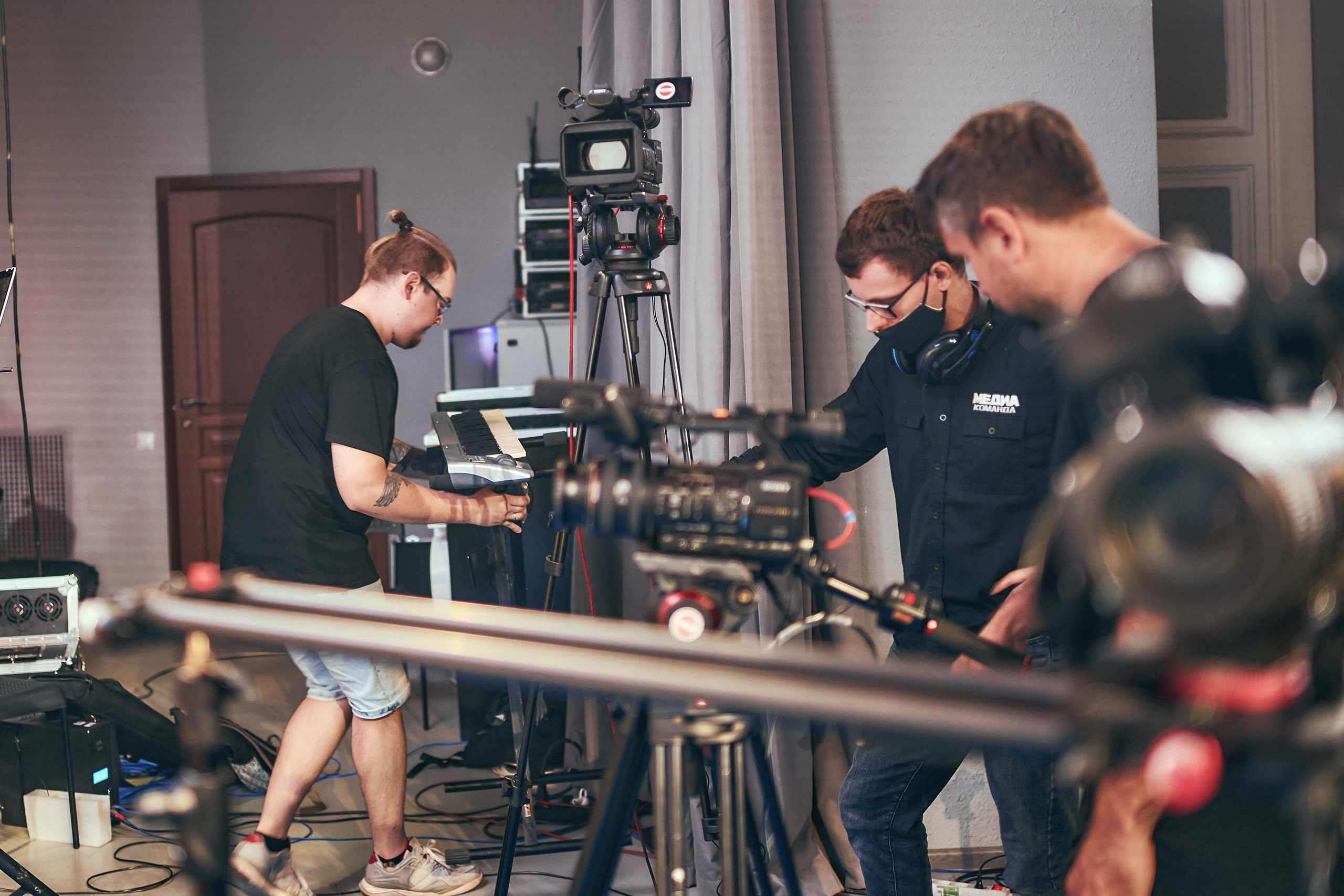 Портфолио репортажной фотосъёмки: "Роснефть" съёмка шоу для «День нефтяника». Фотограф Яковлев Роман — Красноярск