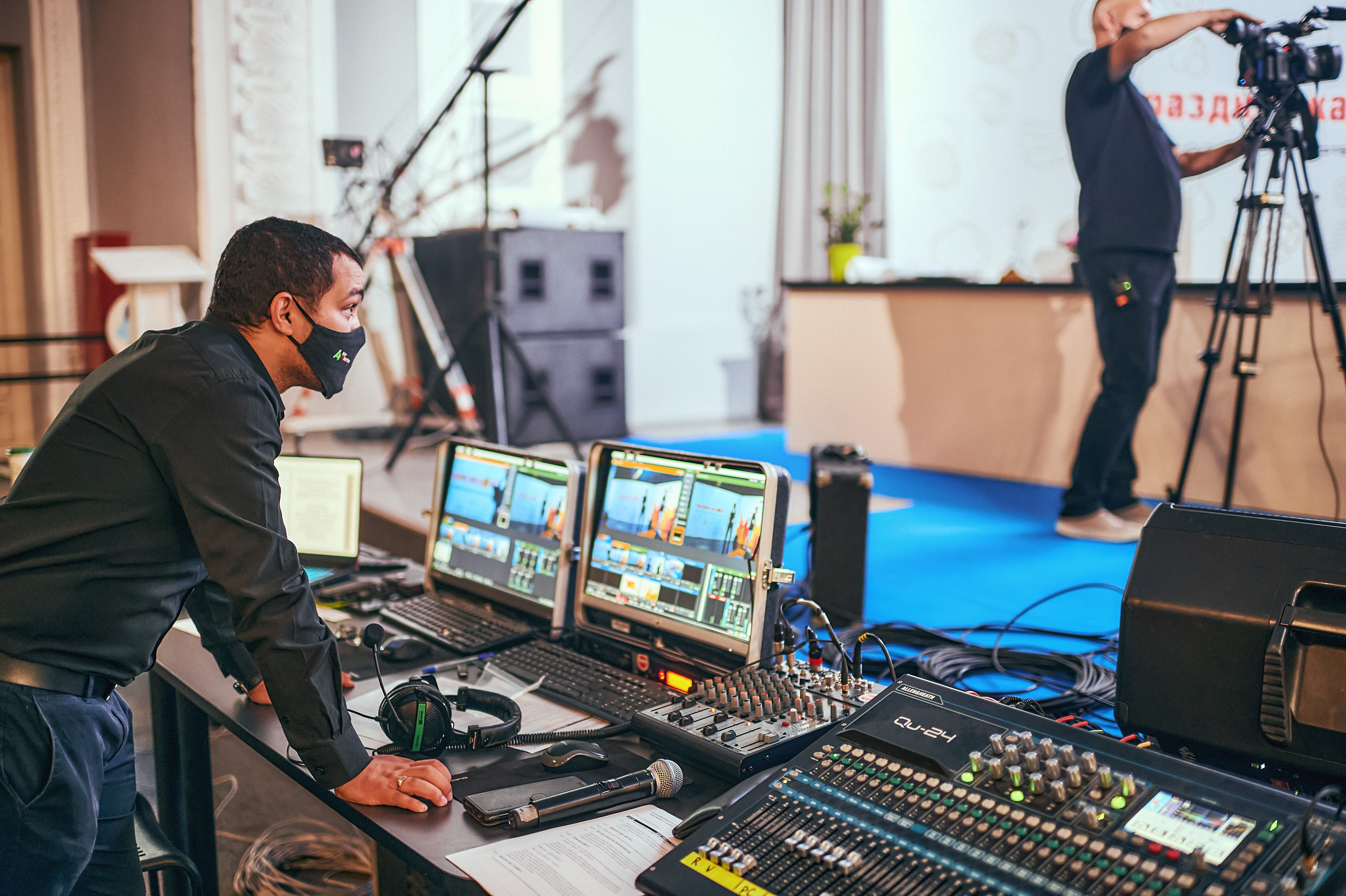 Портфолио репортажной фотосъёмки: "Роснефть" съёмка шоу для «День нефтяника». Фотограф Яковлев Роман — Красноярск