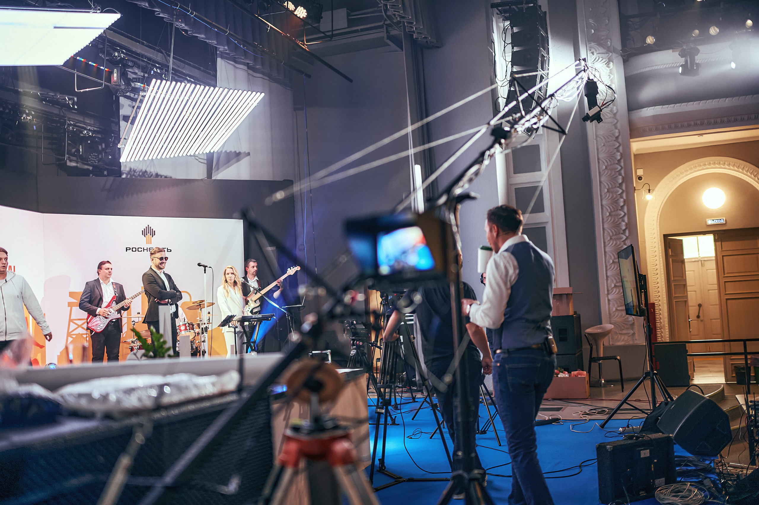 Портфолио репортажной фотосъёмки: "Роснефть" съёмка шоу для «День нефтяника». Фотограф Яковлев Роман — Красноярск