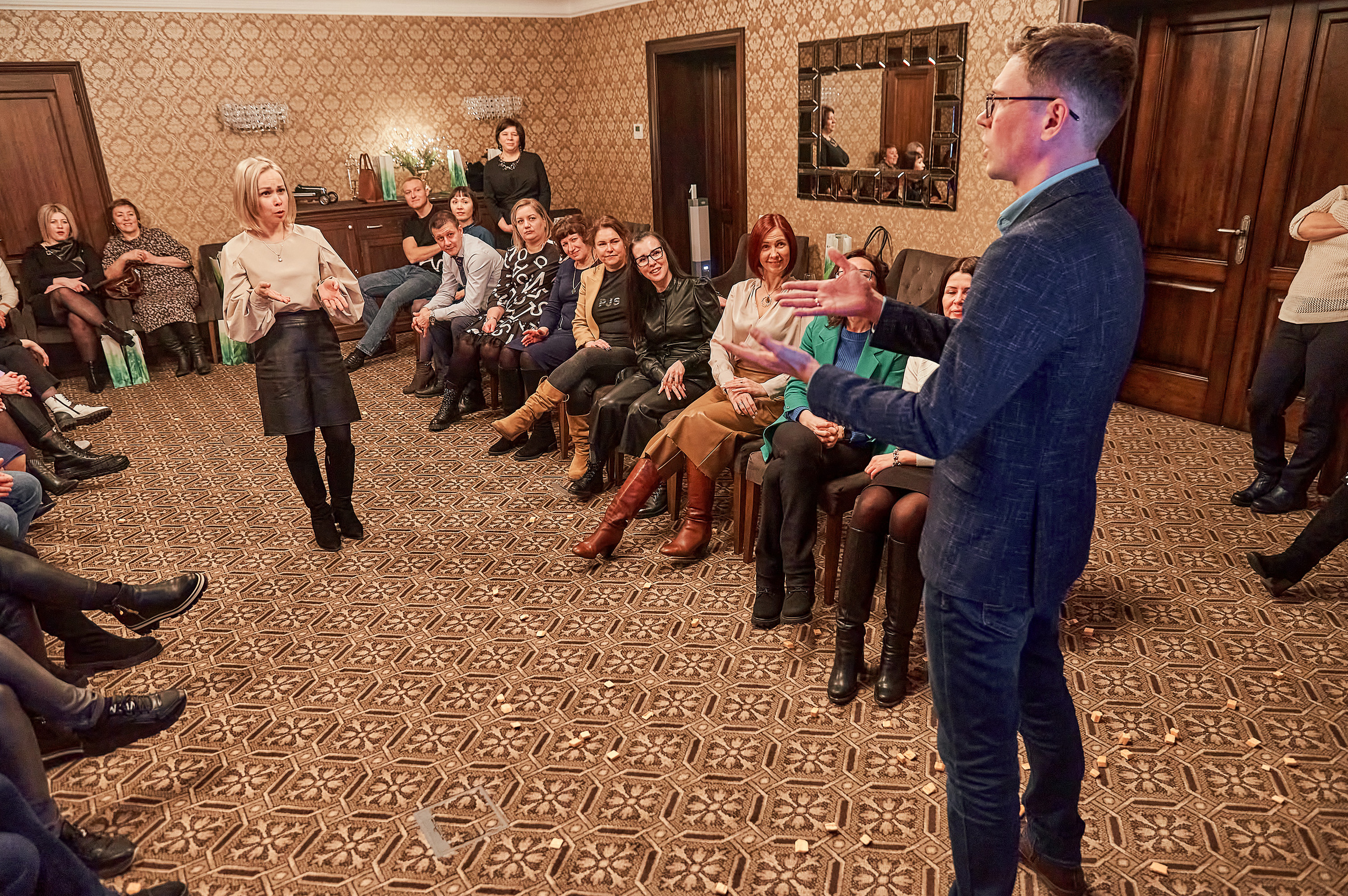 Портфолио репортажной фотосъёмки: "Сбербанк" Новый год. Фотограф Яковлев Роман — Красноярск