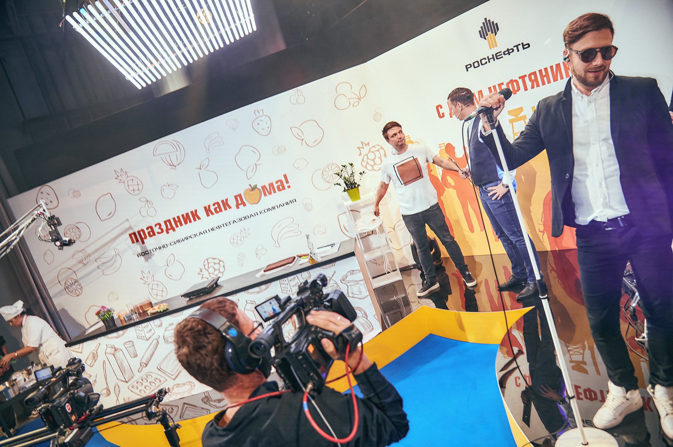 Портфолио репортажной фотосъёмки: "Роснефть" съёмка шоу для «День нефтяника». Фотограф Яковлев Роман — Красноярск