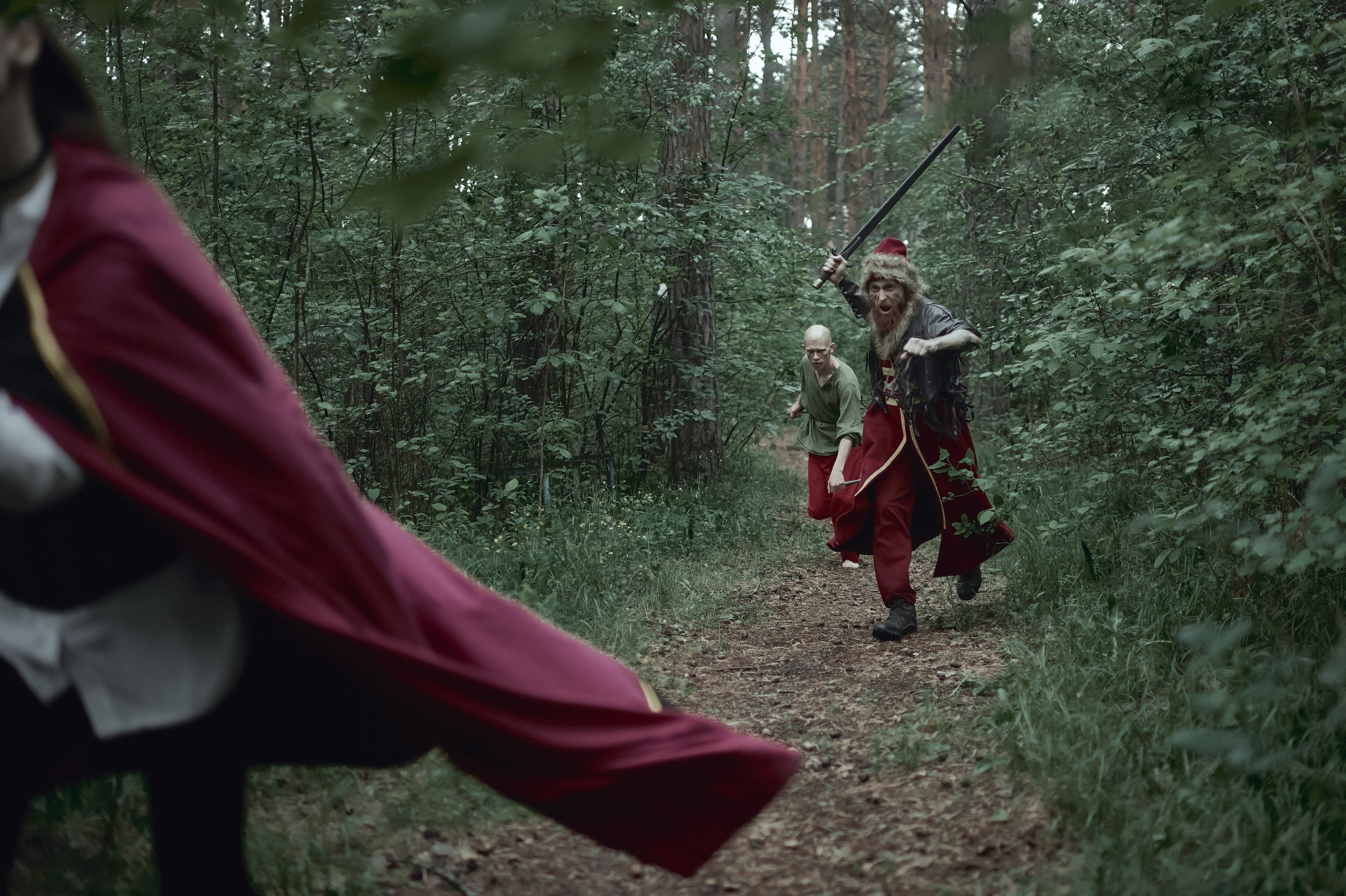 Каролина и Сергей — Предсвадебная съёмка в стиле «Ведьмак». Фотограф Яковлев Роман — Красноярск