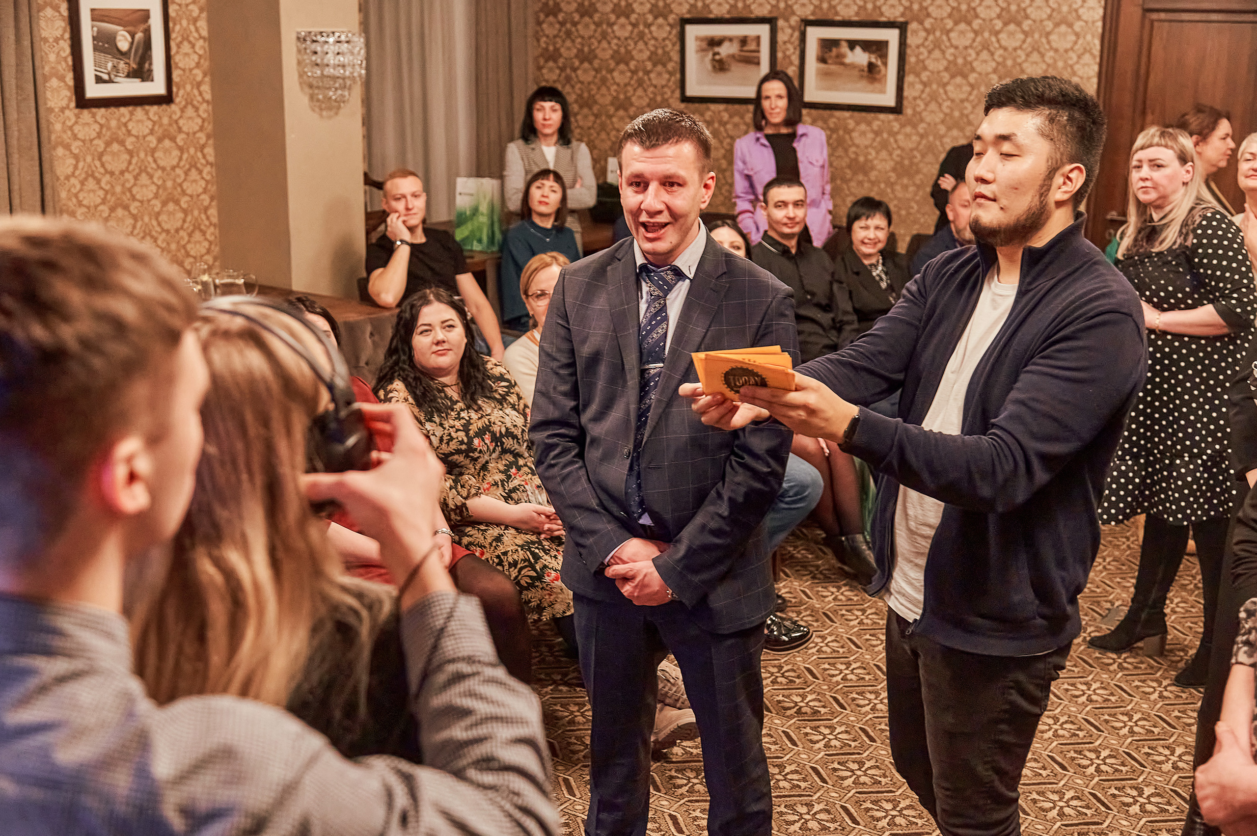 Портфолио репортажной фотосъёмки: "Сбербанк" Новый год. Фотограф Яковлев Роман — Красноярск