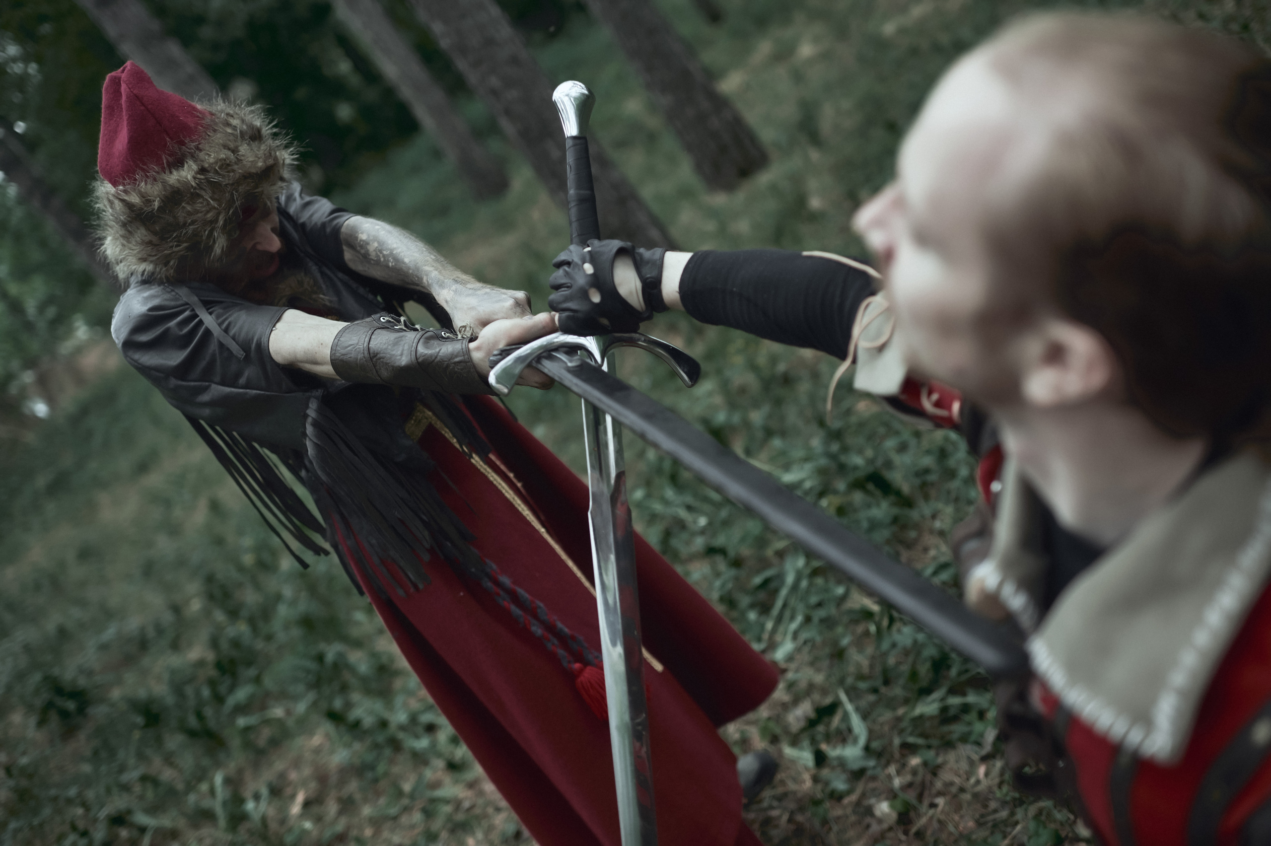 Каролина и Сергей — Предсвадебная съёмка в стиле «Ведьмак». Фотограф Яковлев Роман — Красноярск