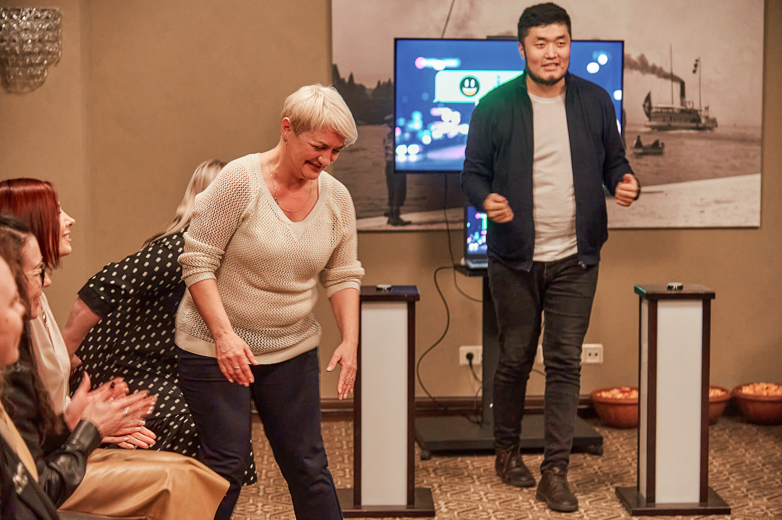 Портфолио репортажной фотосъёмки: "Сбербанк" Новый год. Фотограф Яковлев Роман — Красноярск