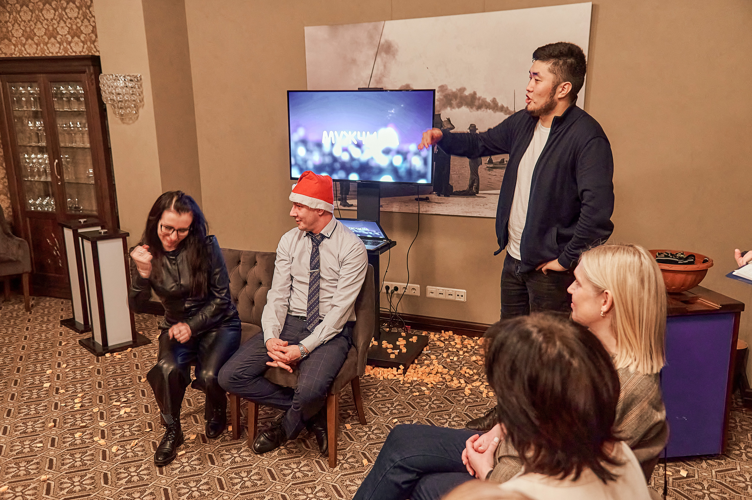 Портфолио репортажной фотосъёмки: "Сбербанк" Новый год. Фотограф Яковлев Роман — Красноярск