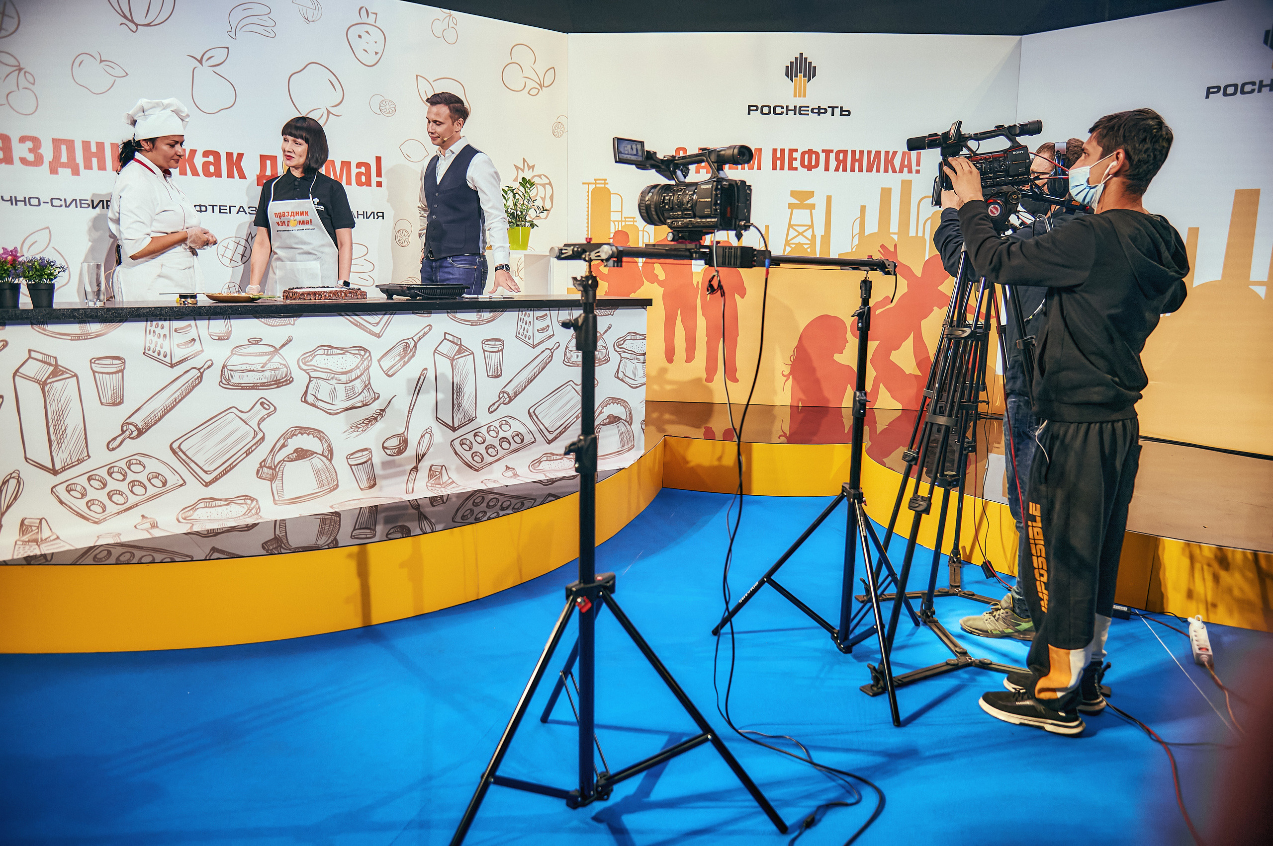 Портфолио репортажной фотосъёмки: "Роснефть" съёмка шоу для «День нефтяника». Фотограф Яковлев Роман — Красноярск