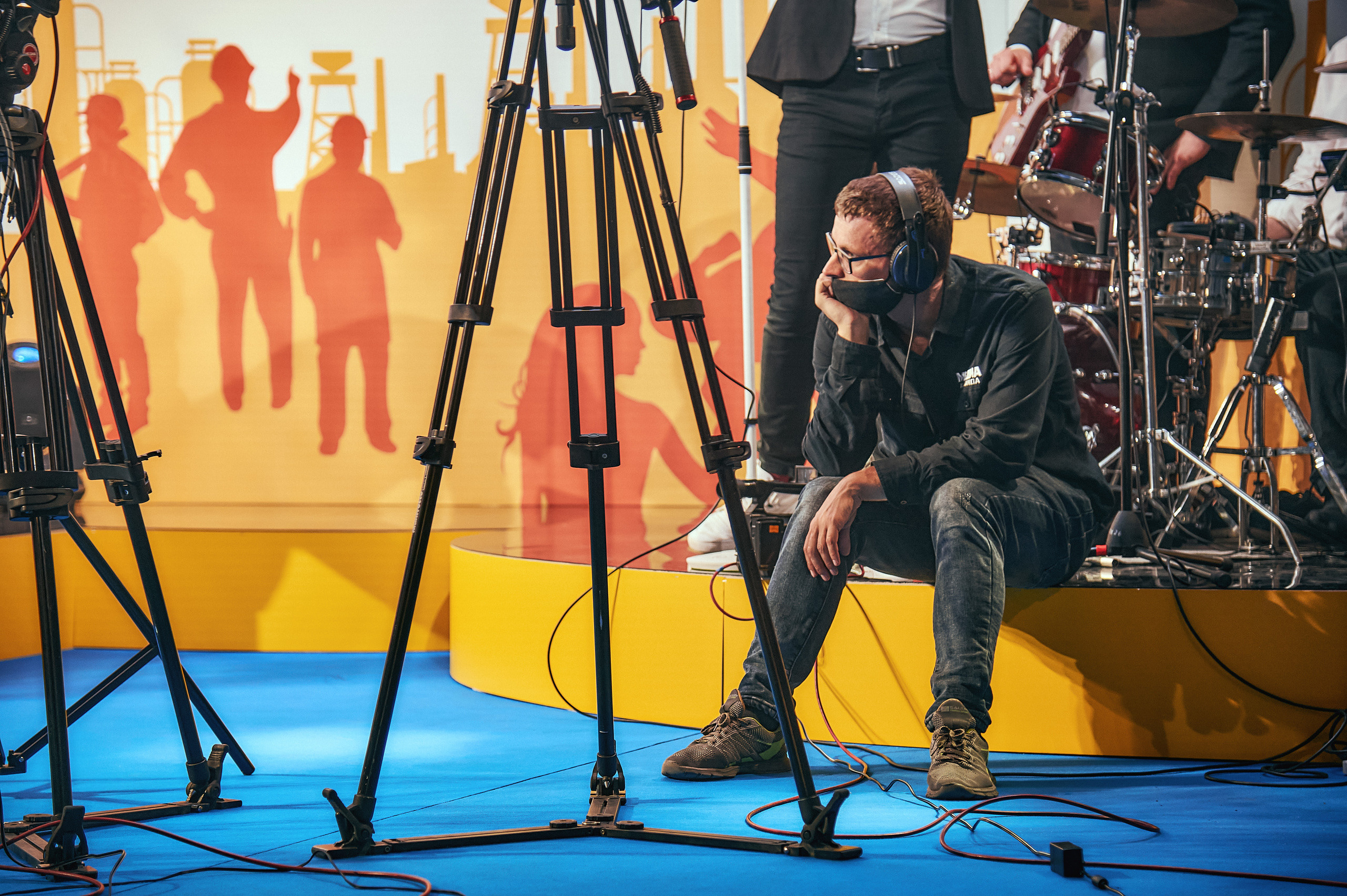 Портфолио репортажной фотосъёмки: "Роснефть" съёмка шоу для «День нефтяника». Фотограф Яковлев Роман — Красноярск