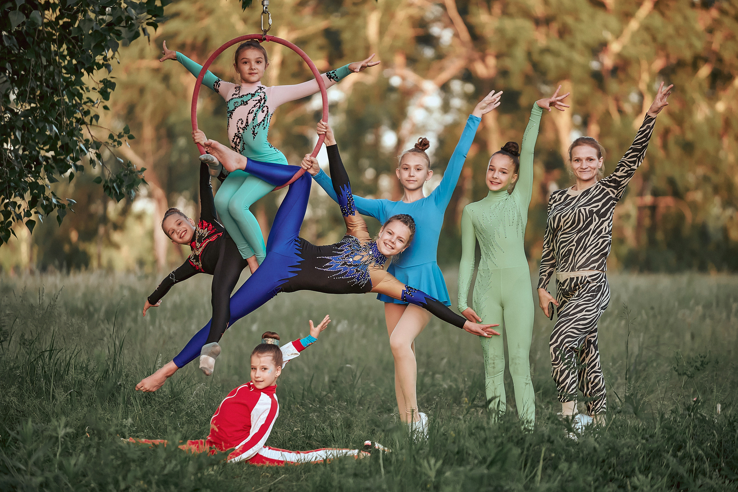 Портфолио репортажной фотосъёмки: Школа аэробики "Rise studio" на ост.Татышева. Фотограф Яковлев Роман — Красноярск