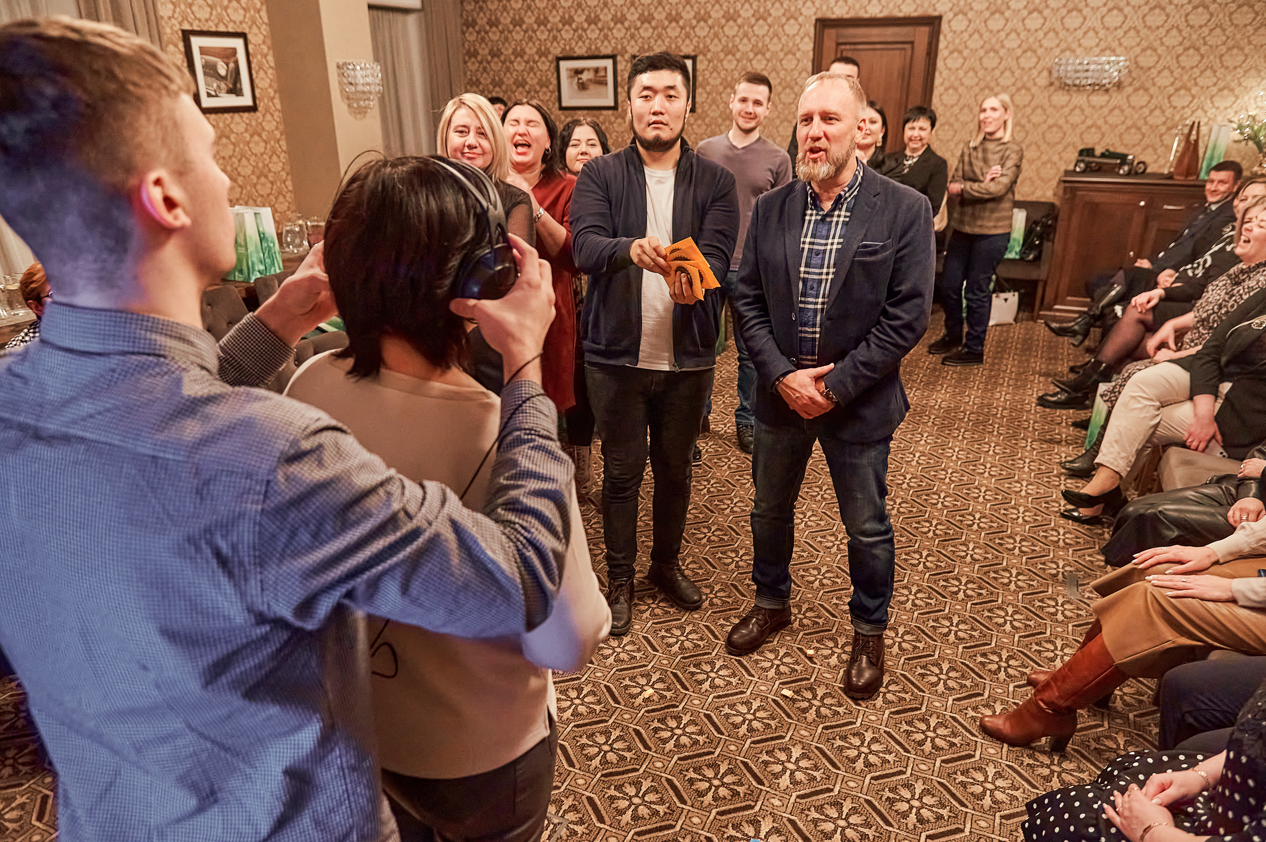 Портфолио репортажной фотосъёмки: "Сбербанк" Новый год. Фотограф Яковлев Роман — Красноярск