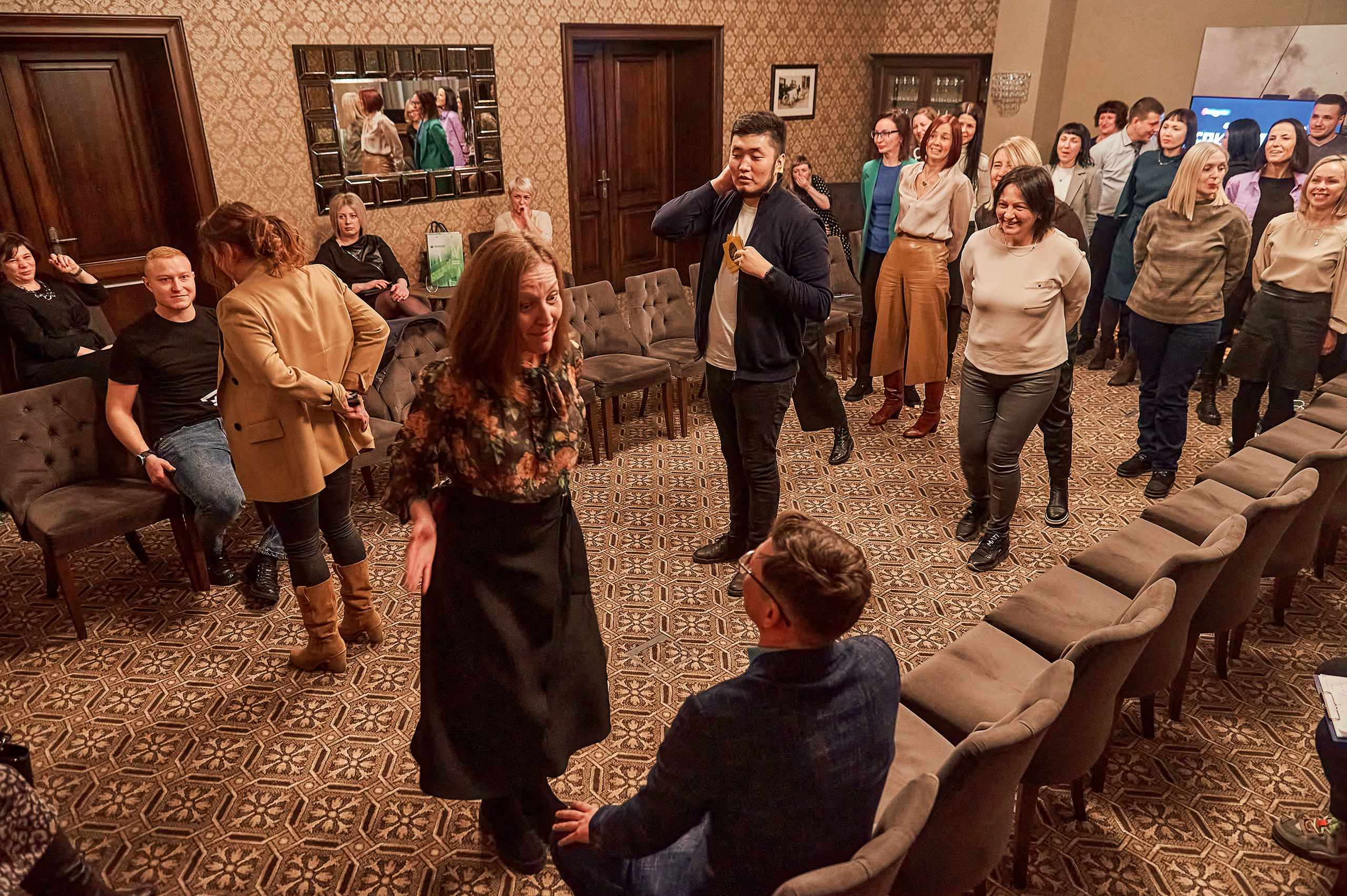 Портфолио репортажной фотосъёмки: "Сбербанк" Новый год. Фотограф Яковлев Роман — Красноярск