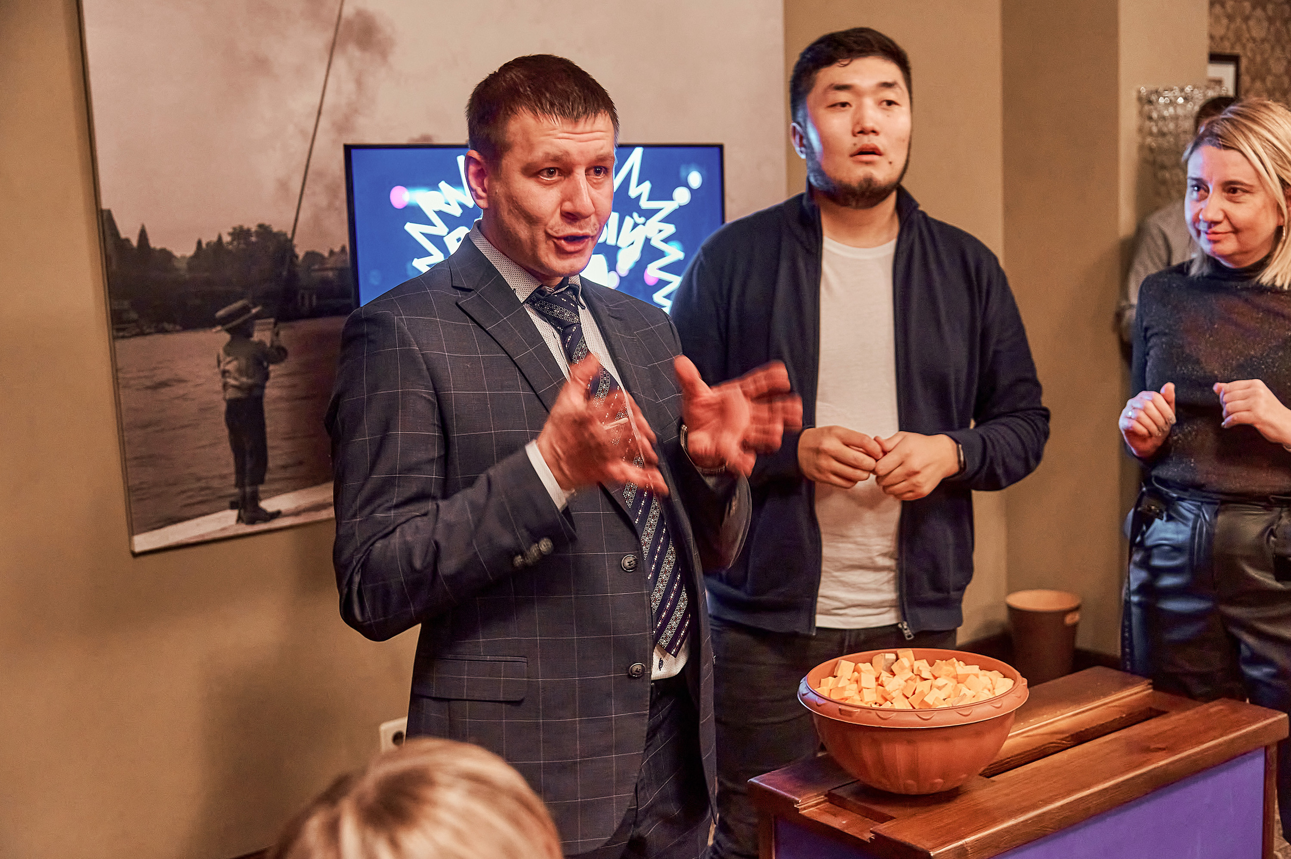 Портфолио репортажной фотосъёмки: "Сбербанк" Новый год. Фотограф Яковлев Роман — Красноярск