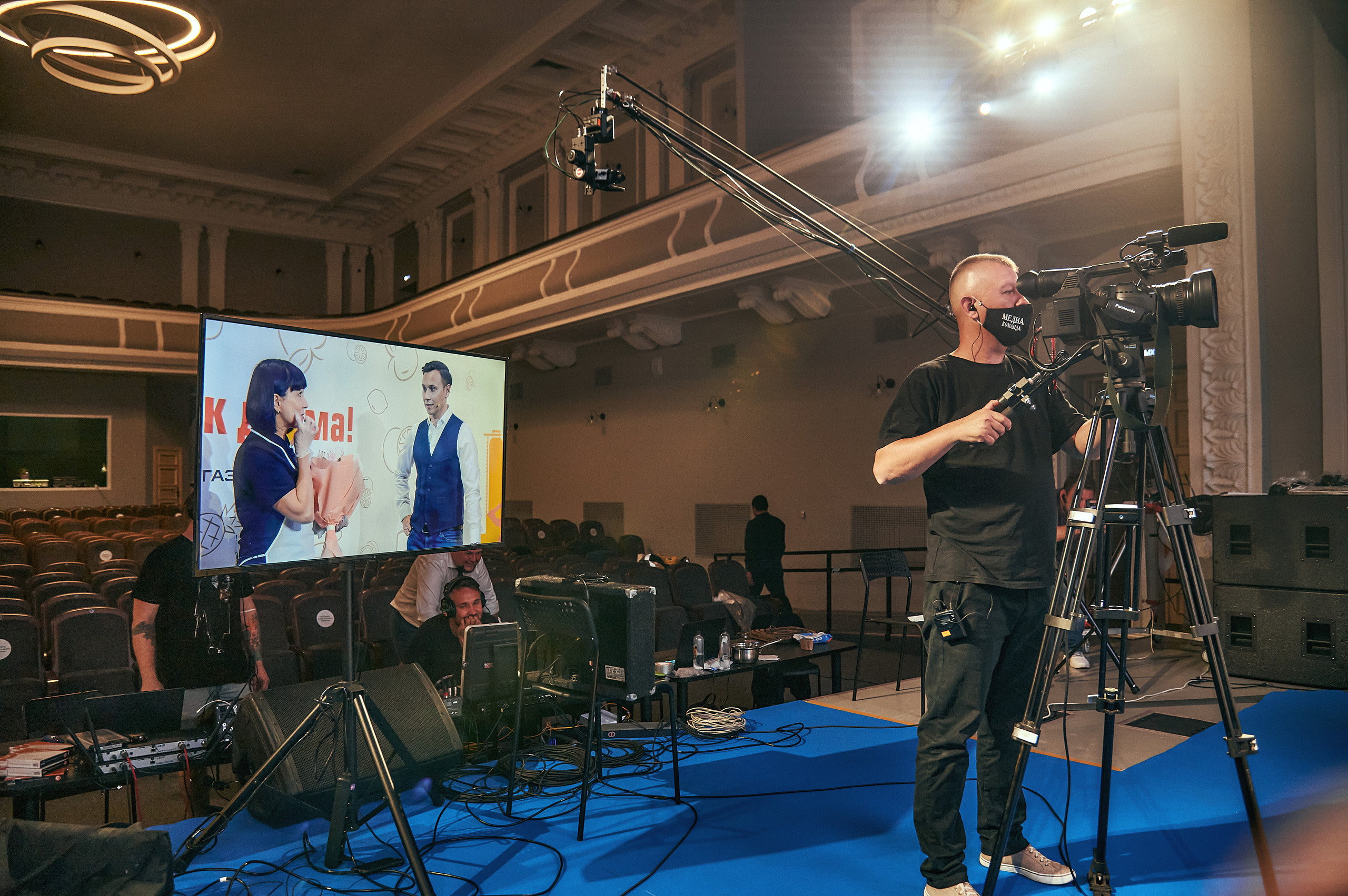 Портфолио репортажной фотосъёмки: "Роснефть" съёмка шоу для «День нефтяника». Фотограф Яковлев Роман — Красноярск