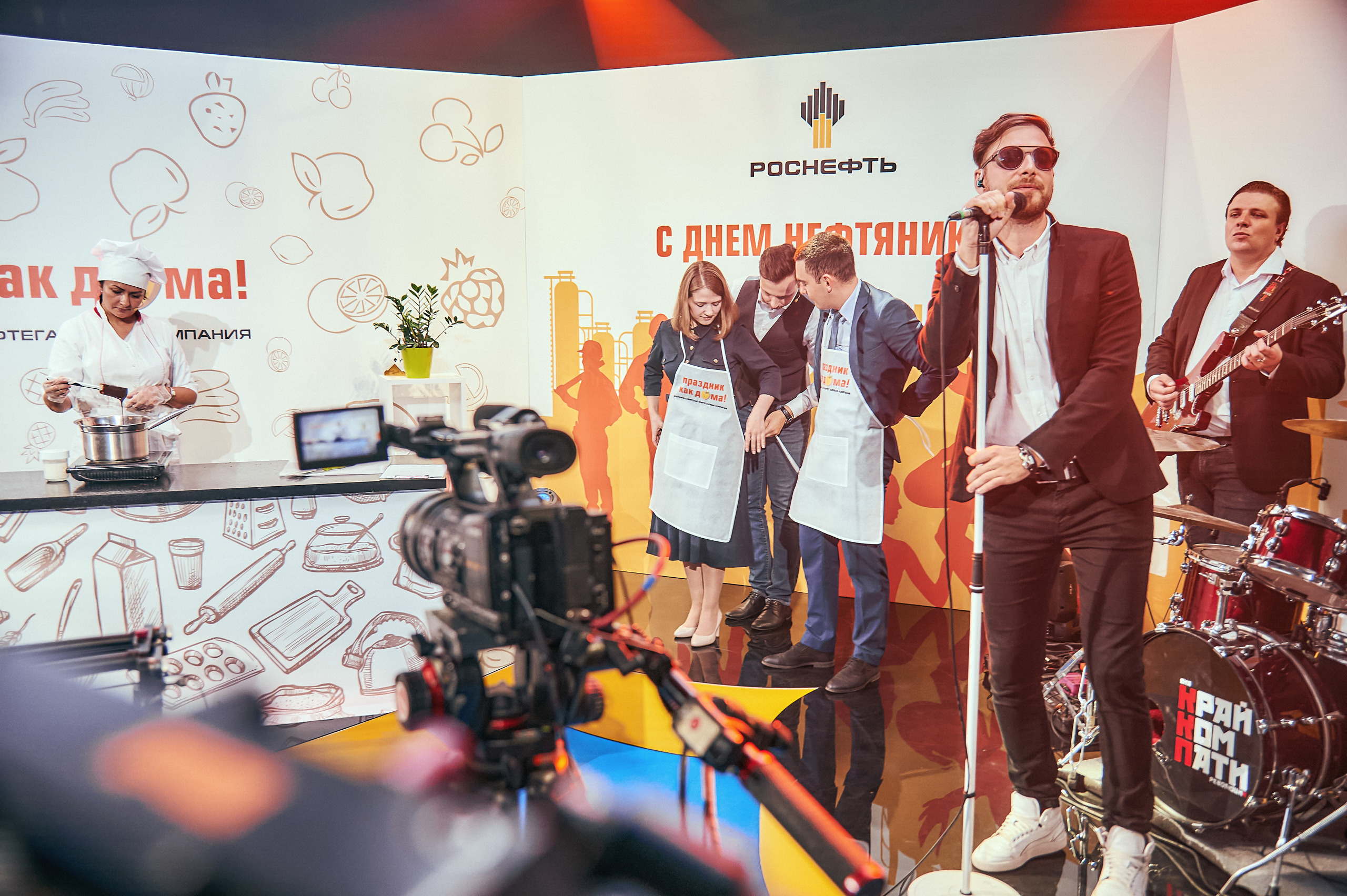 Портфолио репортажной фотосъёмки: "Роснефть" съёмка шоу для «День нефтяника». Фотограф Яковлев Роман — Красноярск