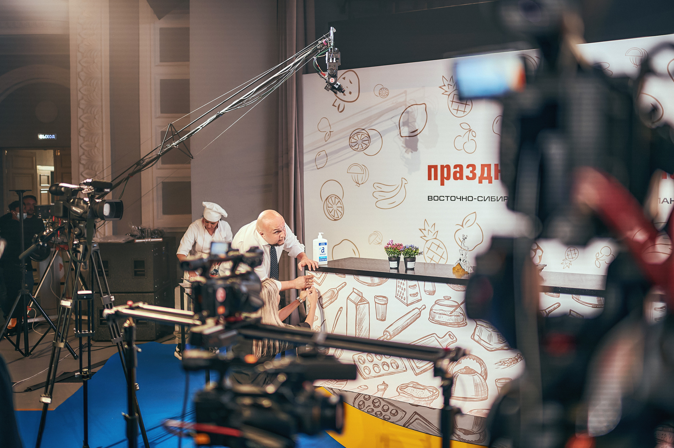 Портфолио репортажной фотосъёмки: "Роснефть" съёмка шоу для «День нефтяника». Фотограф Яковлев Роман — Красноярск