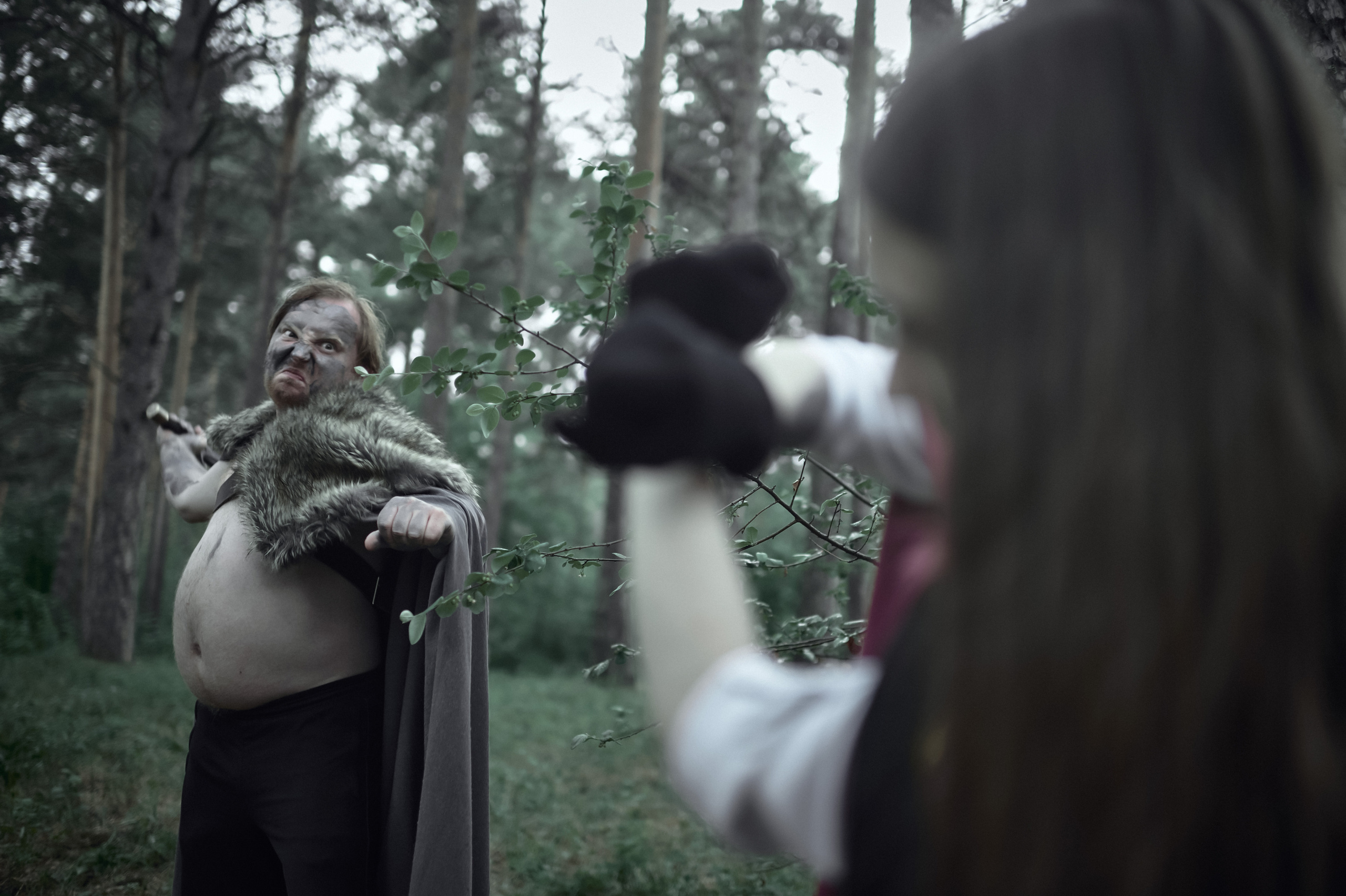 Каролина и Сергей — Предсвадебная съёмка в стиле «Ведьмак». Фотограф Яковлев Роман — Красноярск