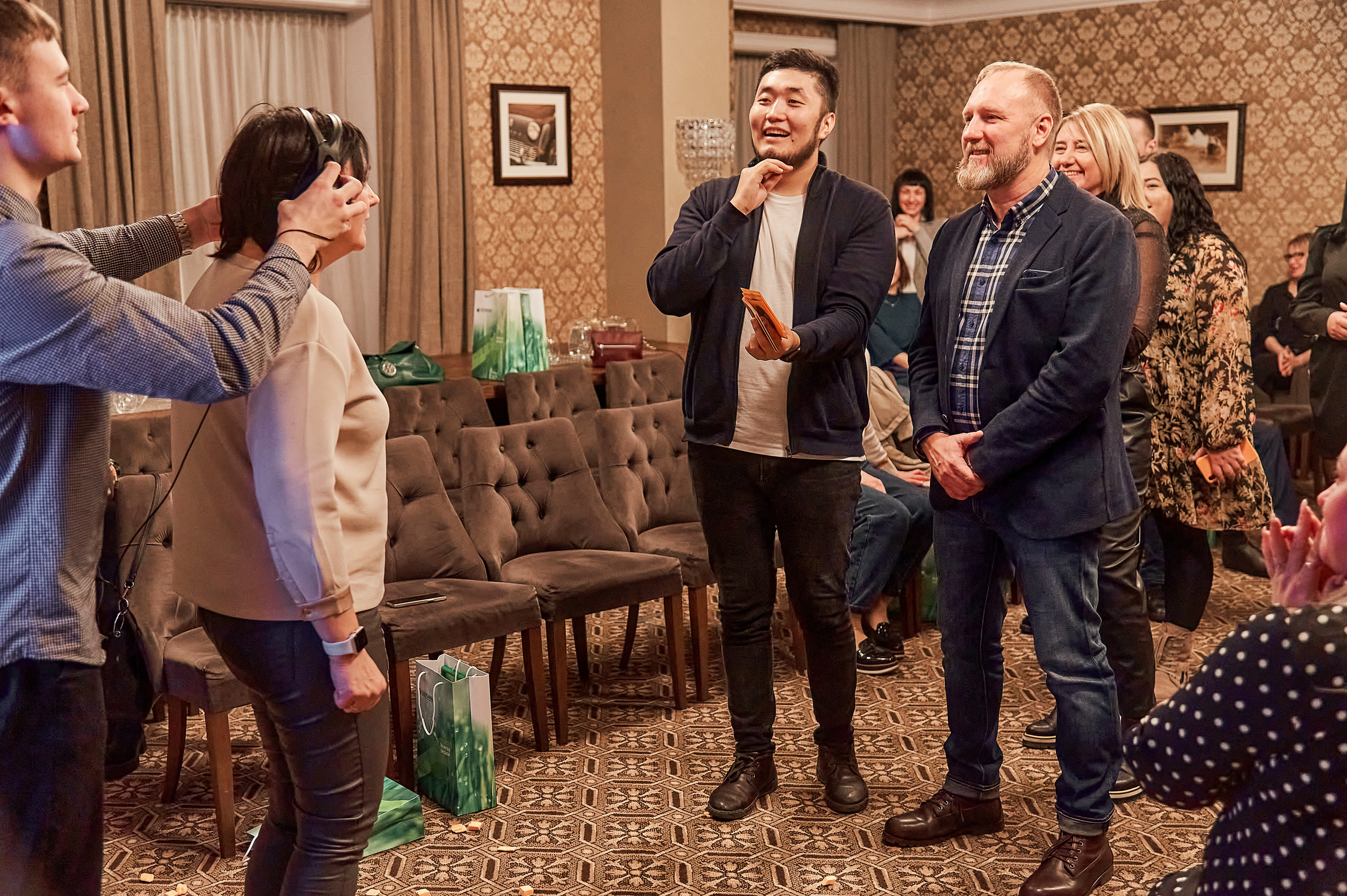 Портфолио репортажной фотосъёмки: "Сбербанк" Новый год. Фотограф Яковлев Роман — Красноярск