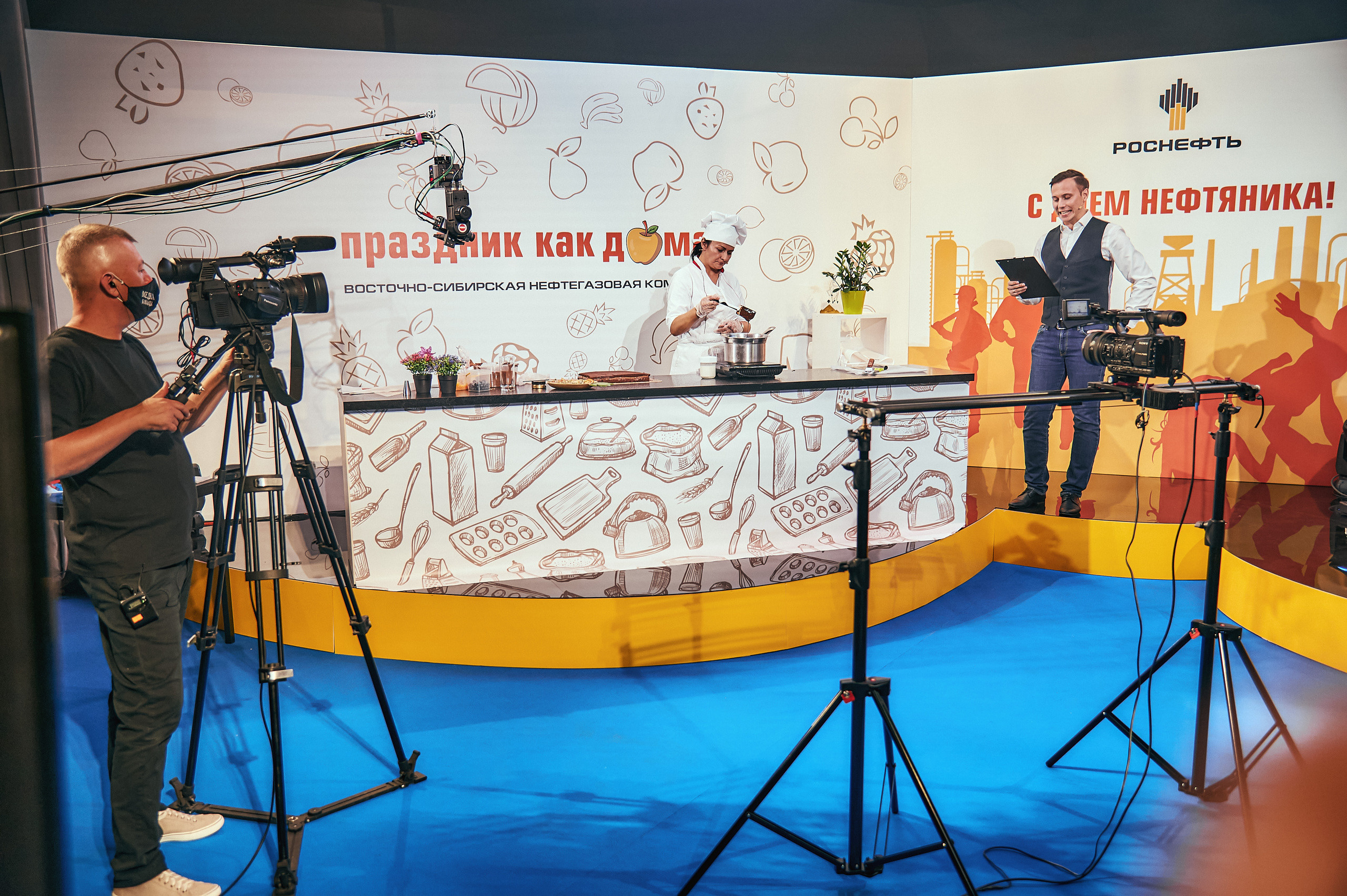 Портфолио репортажной фотосъёмки: "Роснефть" съёмка шоу для «День нефтяника». Фотограф Яковлев Роман — Красноярск
