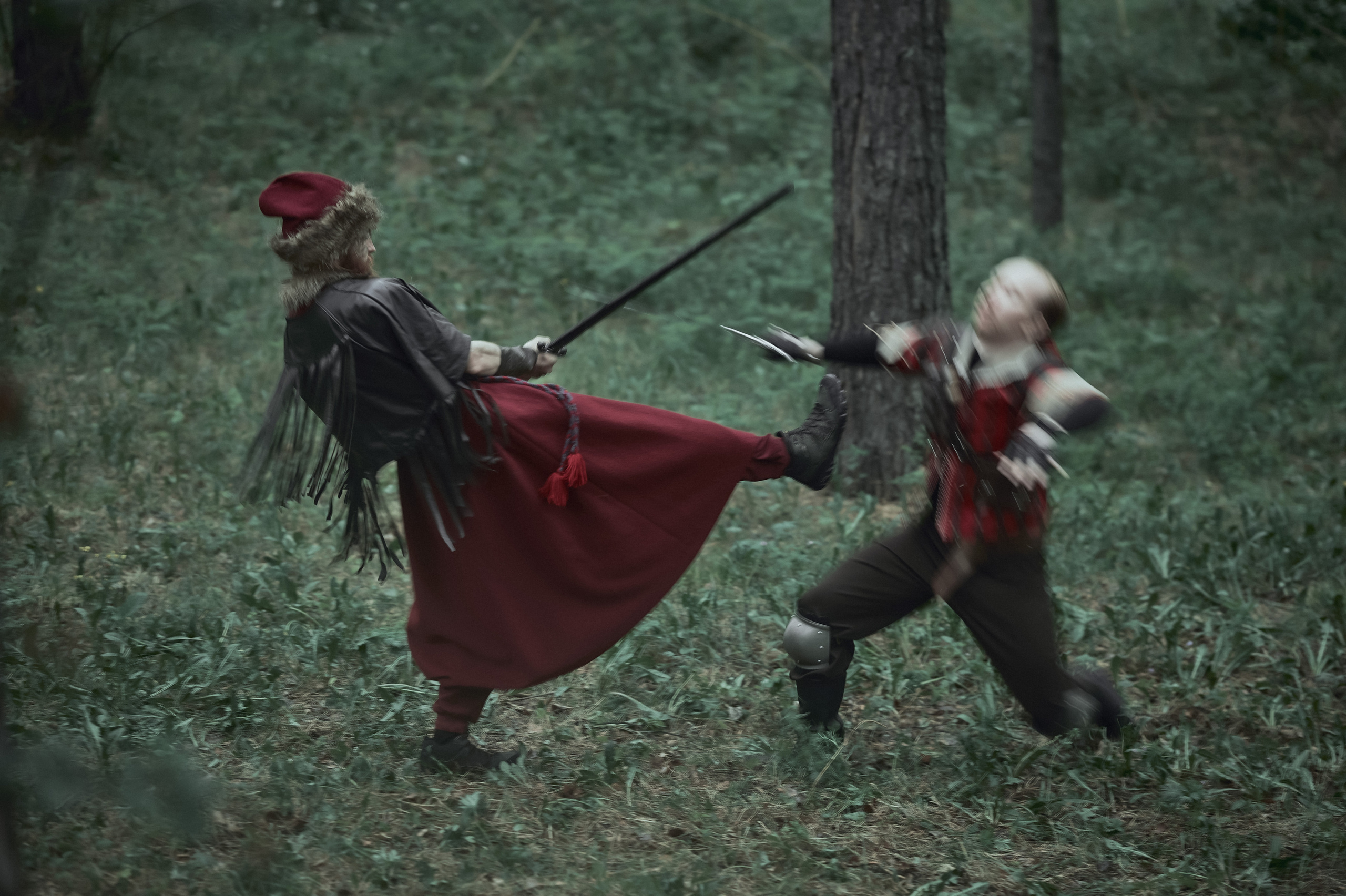 Каролина и Сергей — Предсвадебная съёмка в стиле «Ведьмак». Фотограф Яковлев Роман — Красноярск