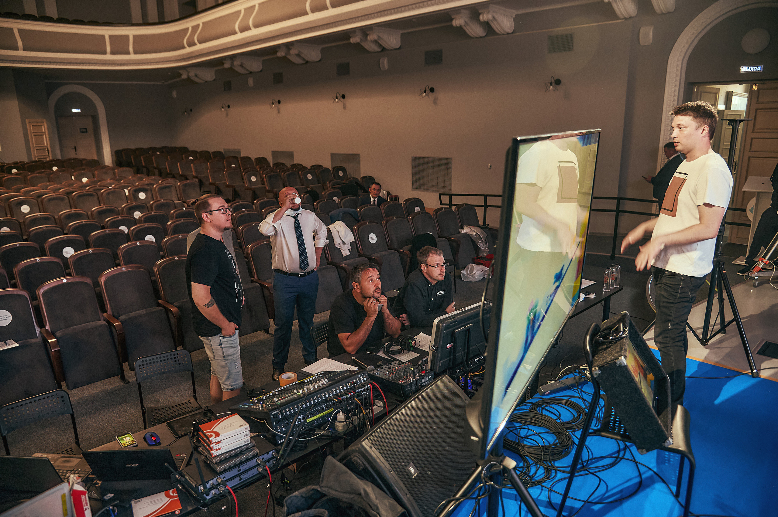 Портфолио репортажной фотосъёмки: "Роснефть" съёмка шоу для «День нефтяника». Фотограф Яковлев Роман — Красноярск