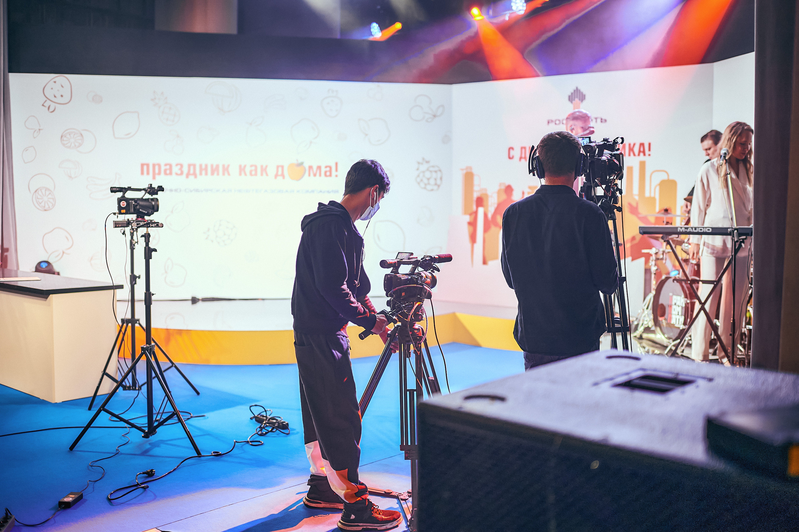 Портфолио репортажной фотосъёмки: "Роснефть" съёмка шоу для «День нефтяника». Фотограф Яковлев Роман — Красноярск