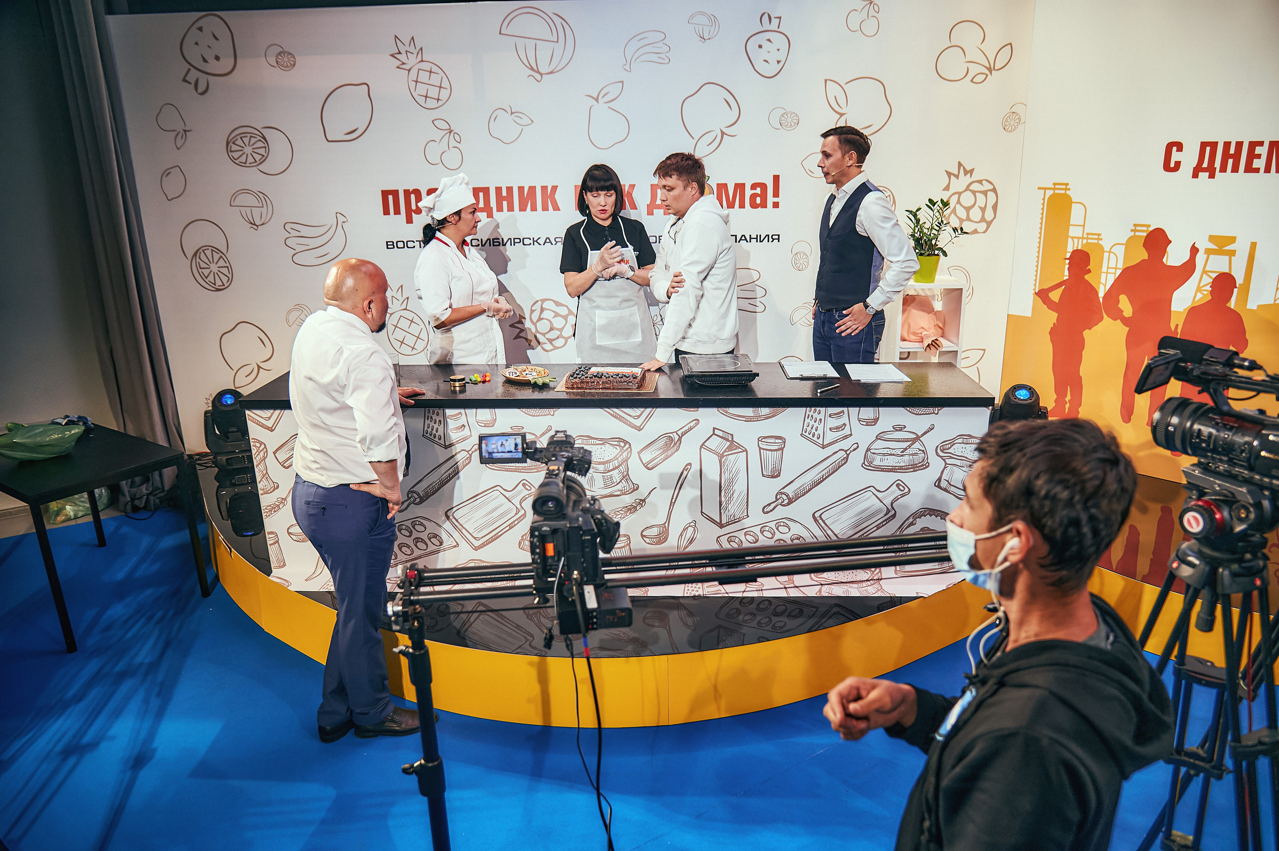 Портфолио репортажной фотосъёмки: "Роснефть" съёмка шоу для «День нефтяника». Фотограф Яковлев Роман — Красноярск