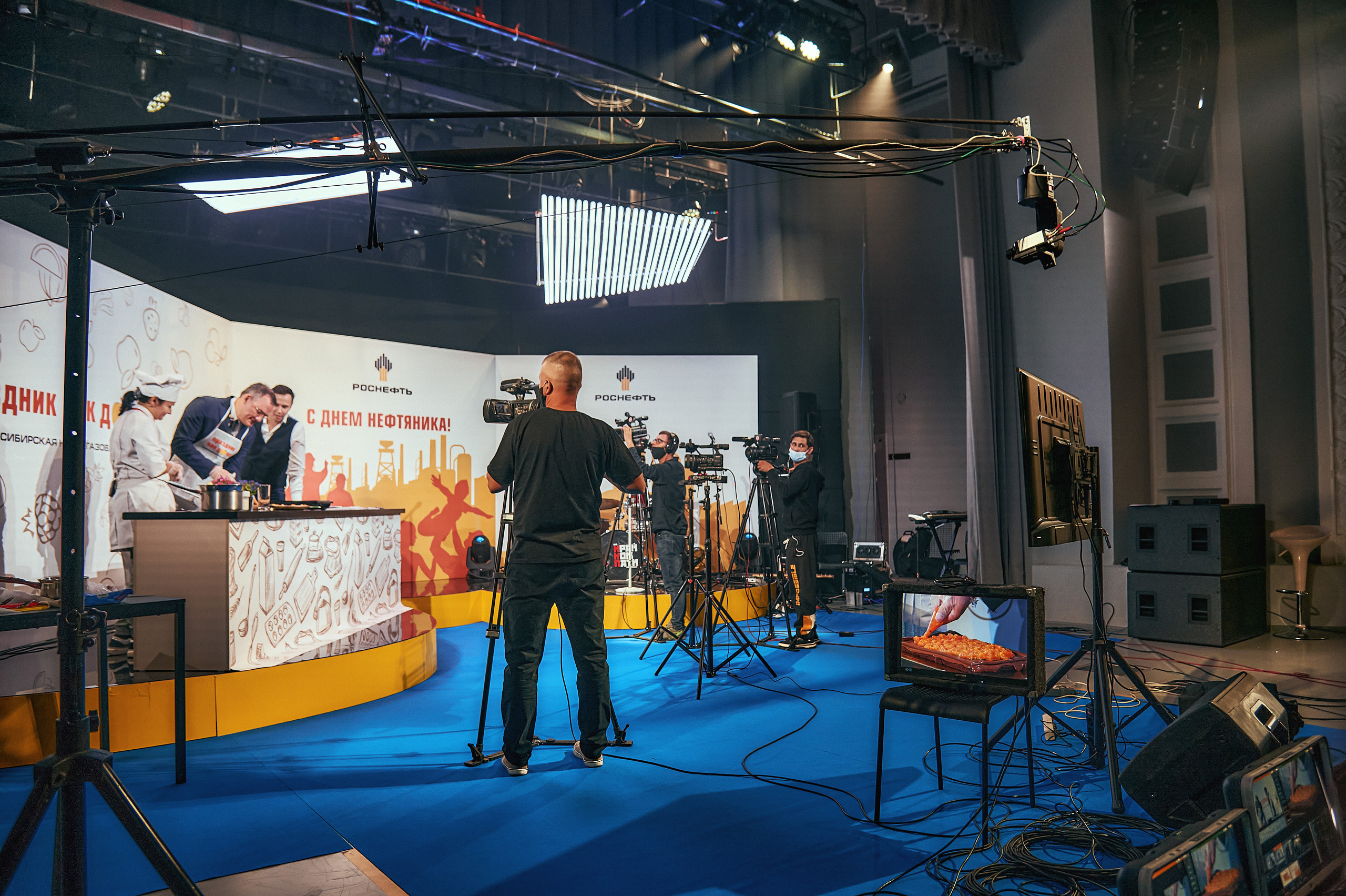 Портфолио репортажной фотосъёмки: "Роснефть" съёмка шоу для «День нефтяника». Фотограф Яковлев Роман — Красноярск