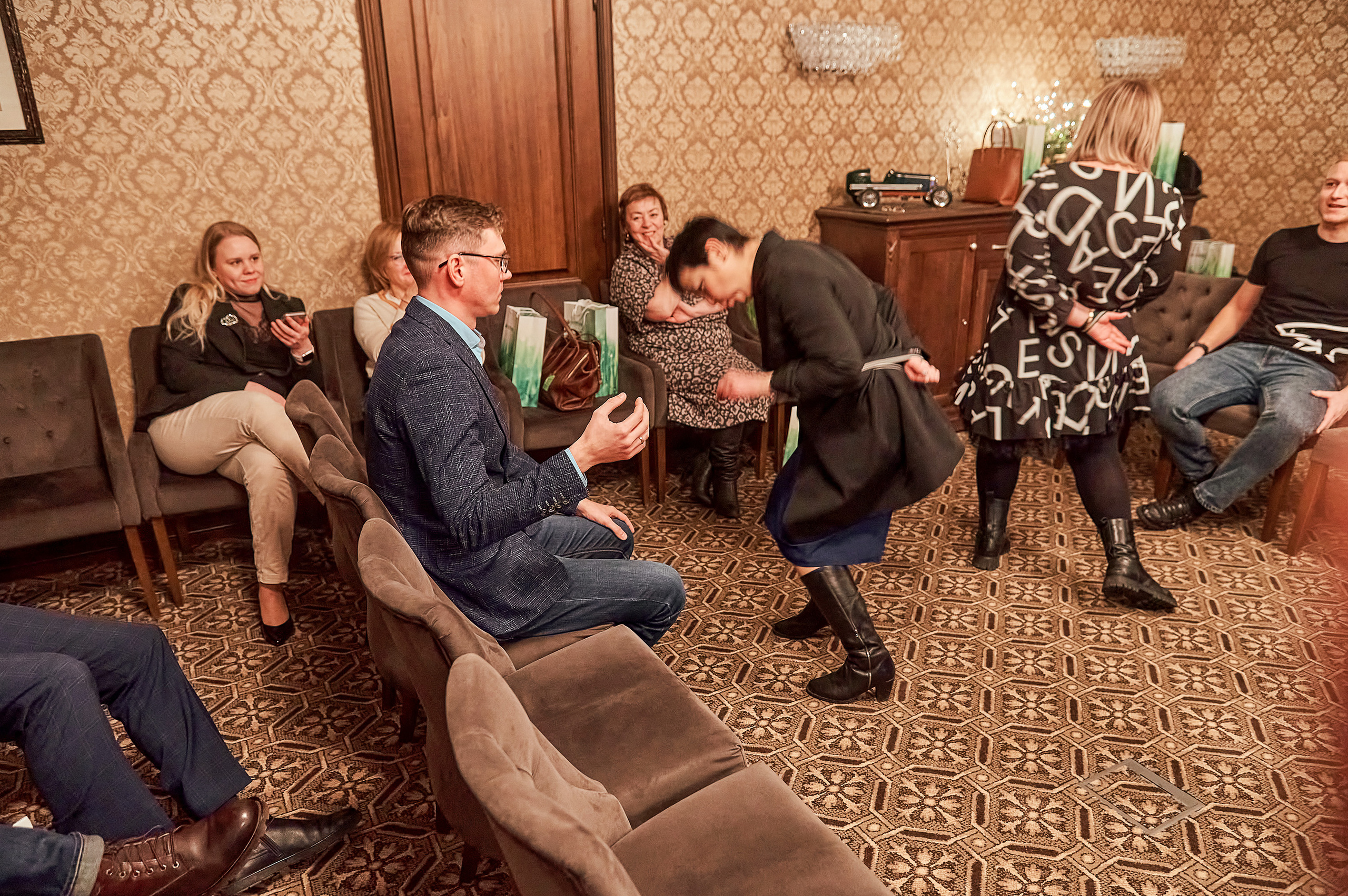 Портфолио репортажной фотосъёмки: "Сбербанк" Новый год. Фотограф Яковлев Роман — Красноярск