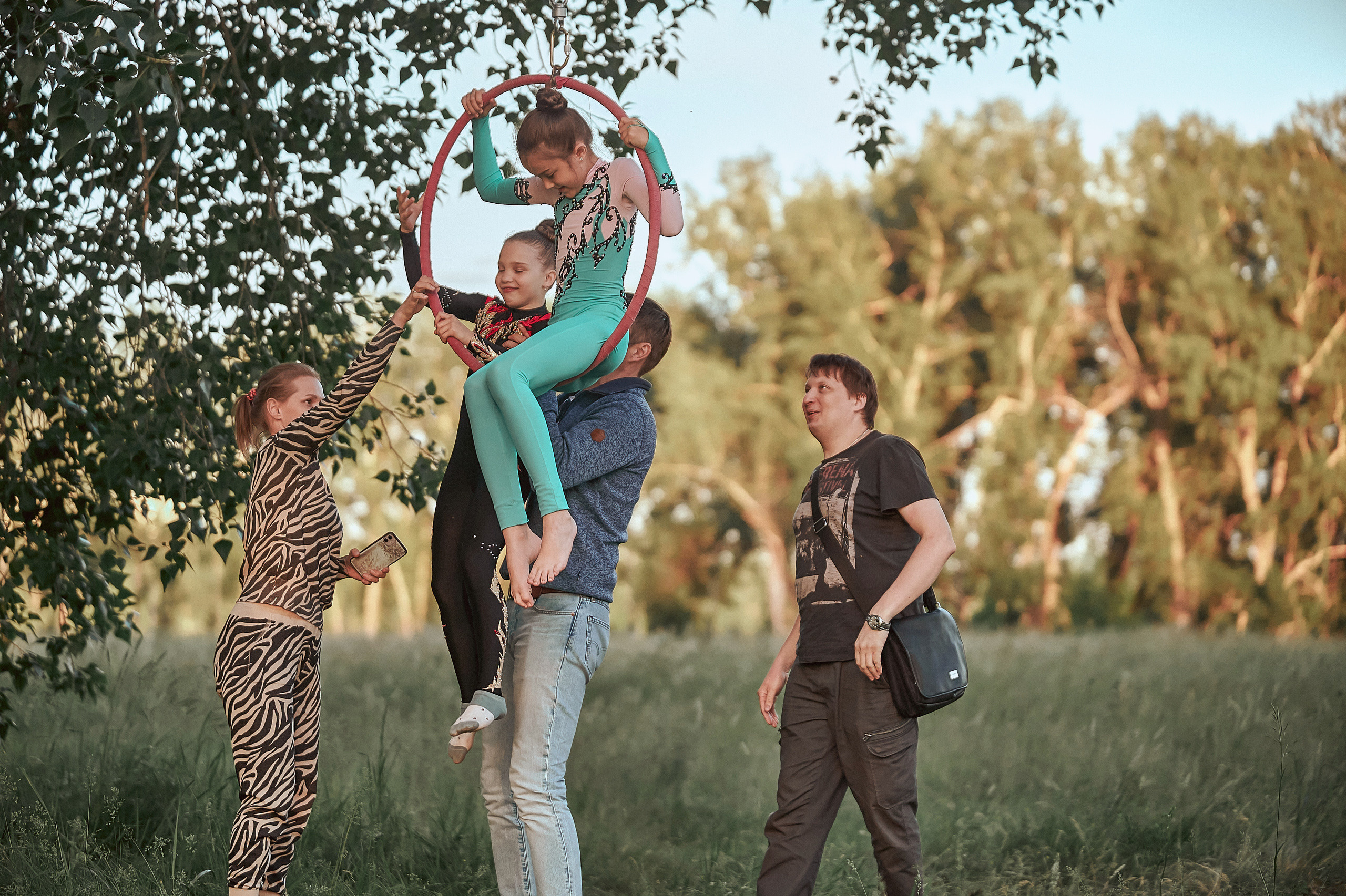 Портфолио репортажной фотосъёмки: Школа аэробики "Rise studio" на ост.Татышева. Фотограф Яковлев Роман — Красноярск